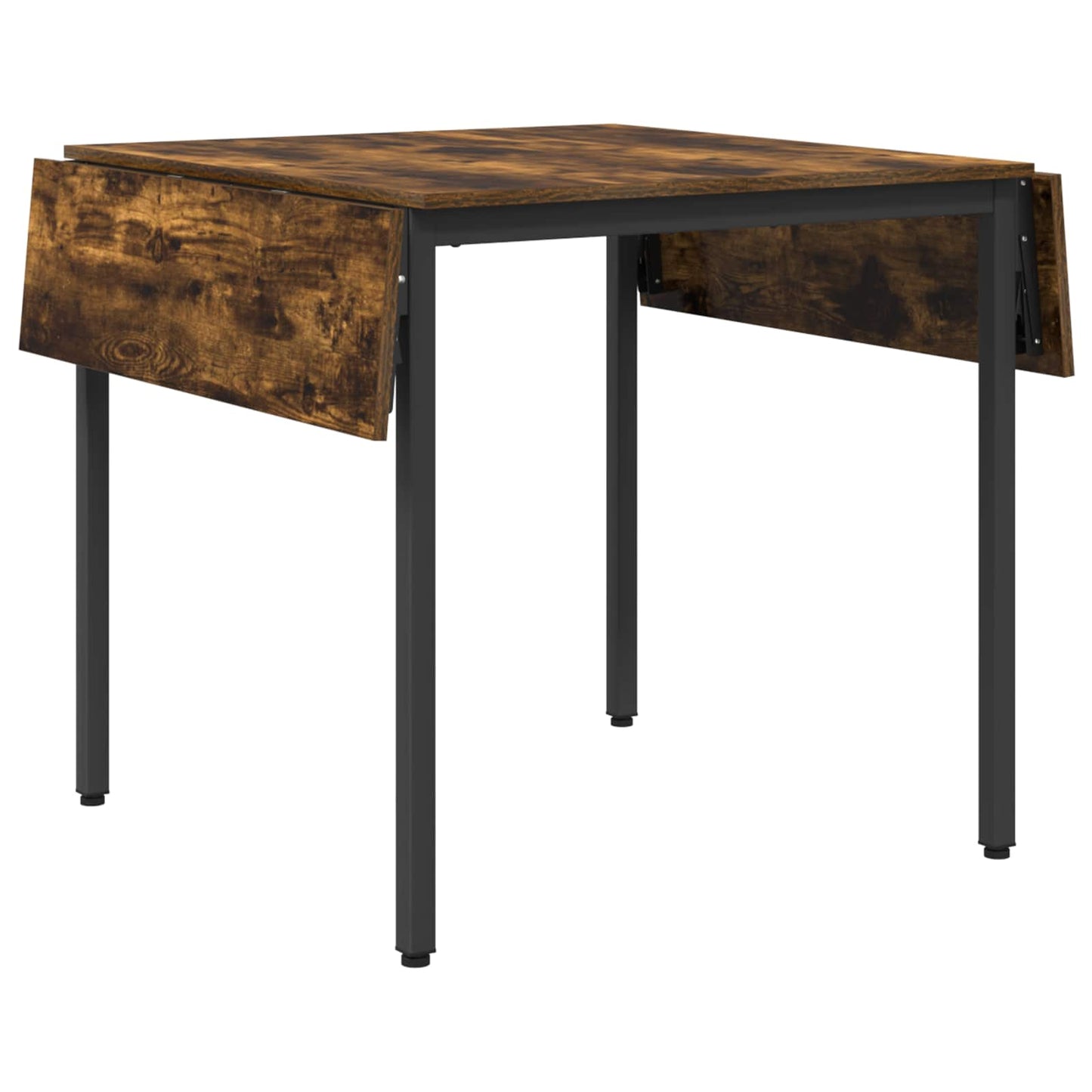 Utvidbart spisemøbel 120 x 81,5 x 75 cm Konstruert tre Røkt Eik