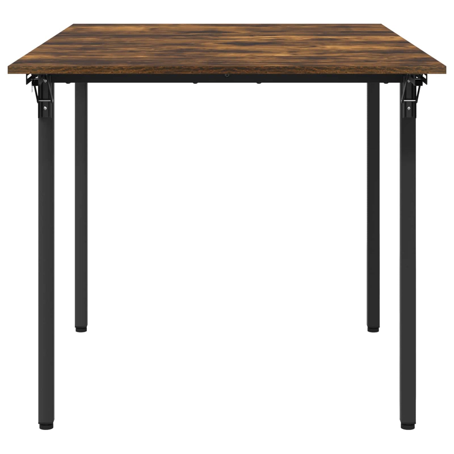 Utvidbart spisemøbel 120 x 81,5 x 75 cm Konstruert tre Røkt Eik