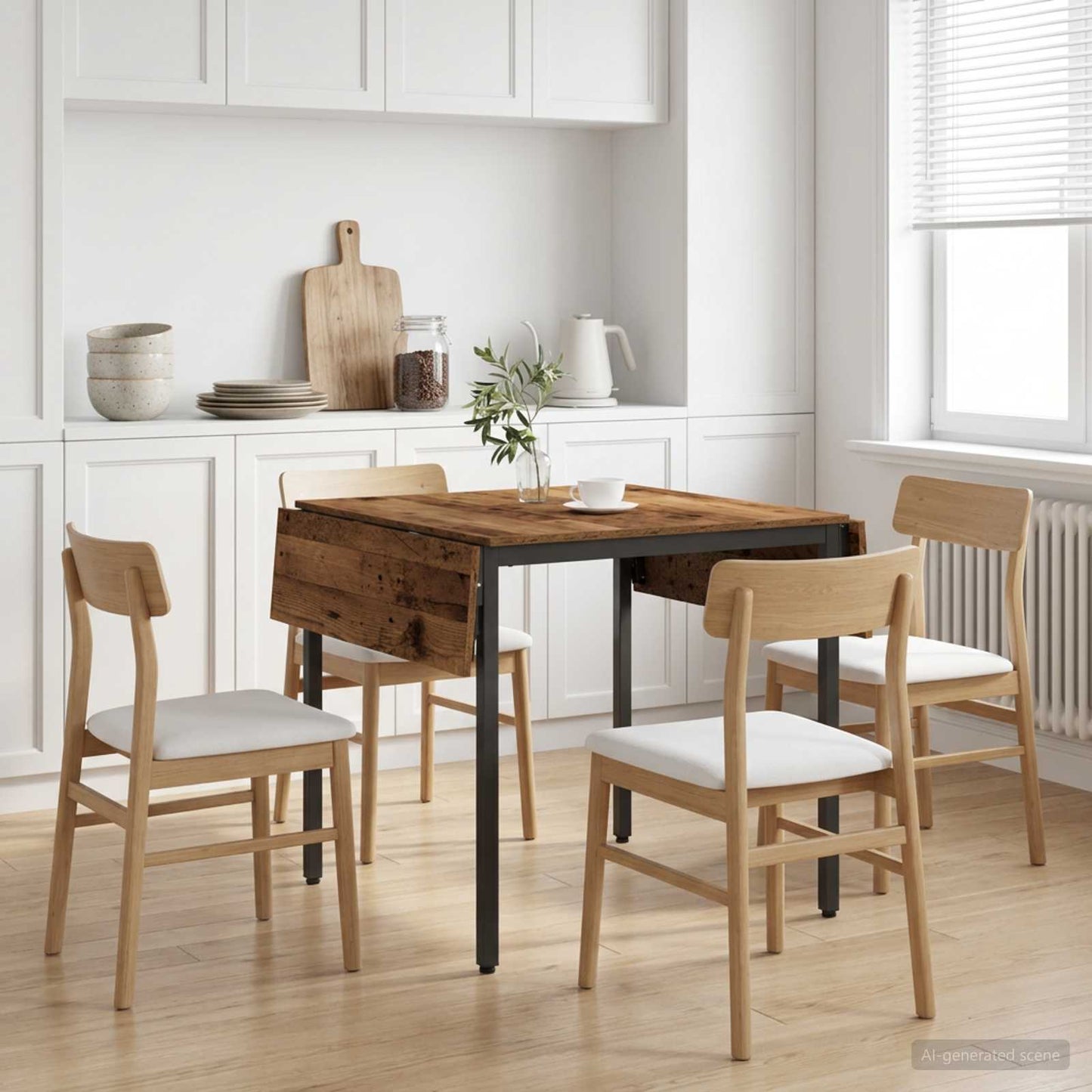 Utvidbart spisemøbel 120 x 81,5 x 75 cm Konstruert tre