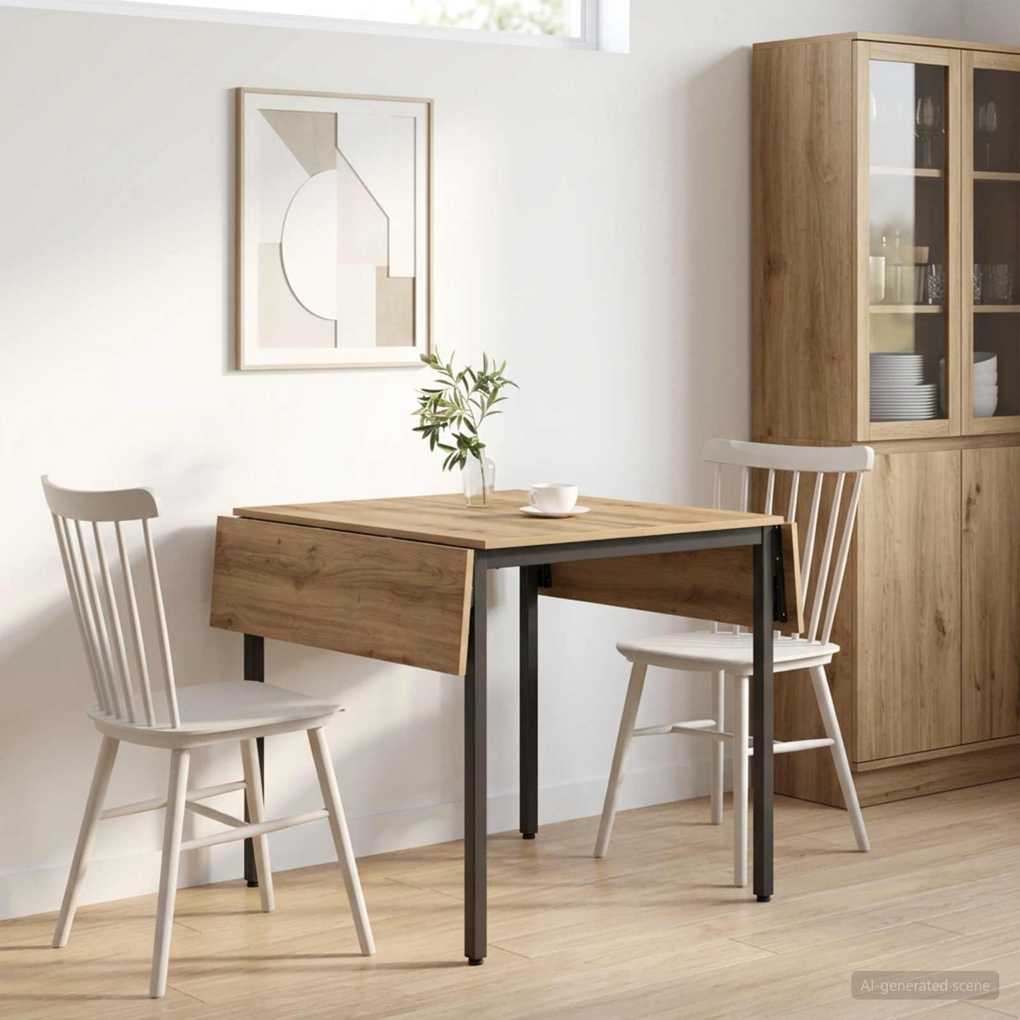 Utvidbart spisemøbel 120 x 81,5 x 75 cm Konstruert tre