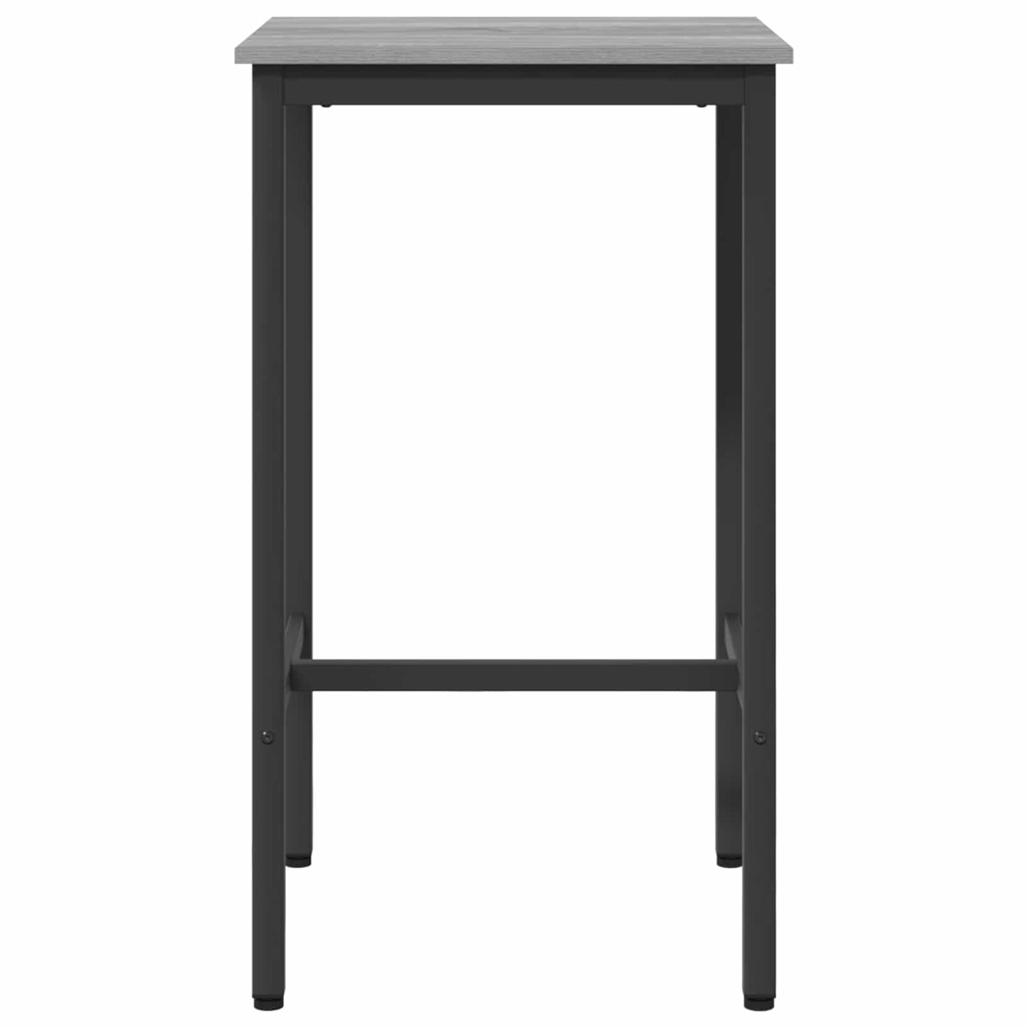 Barbord 52 x 52 x 110 cm Konstruert tre Grå Sonoma Rektangulær