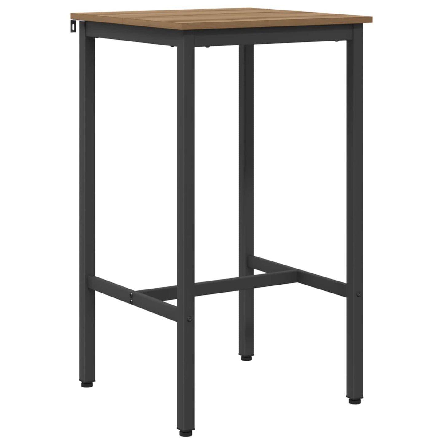 Barbord 52 x 52 x 110 cm Konstruert tre Artisan eik Rektangulær