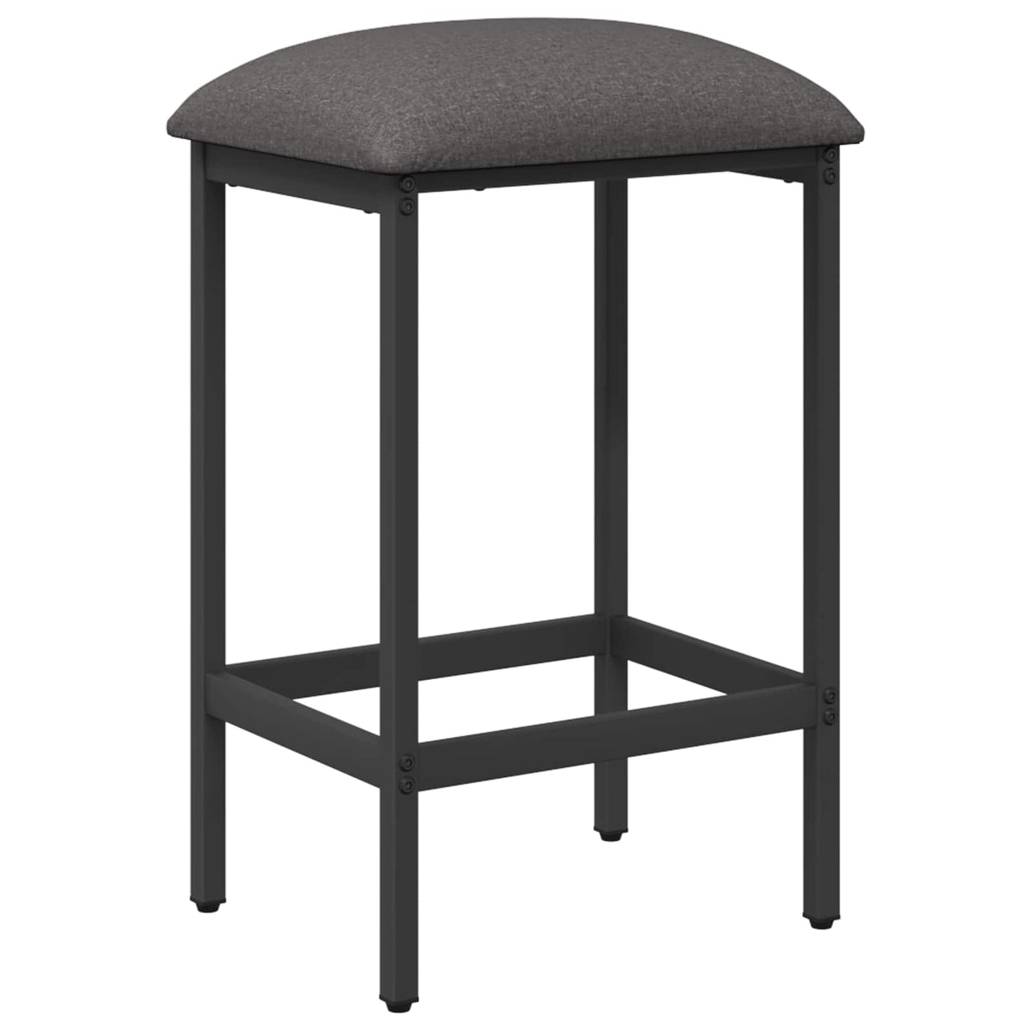 Barstol Lysegrå 40 x 32 x 74 cm Konstruert tre