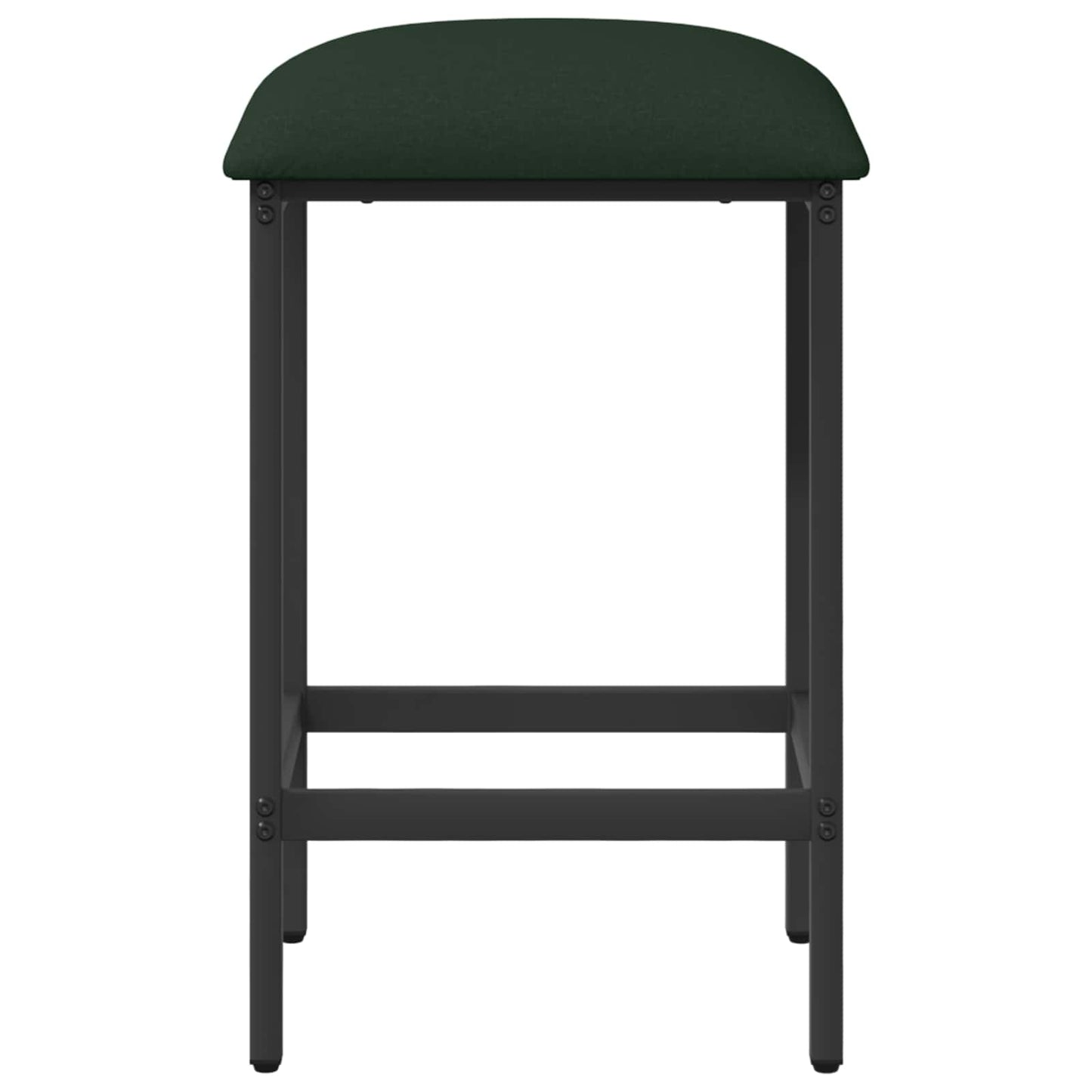 Barstol Mørkegrønn 40 x 32 x 74 cm Konstruert tre