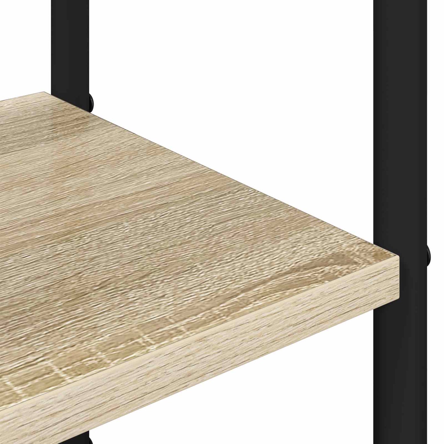 Knaggrekker med sko benk Sonoma eik 143 x 30 x 199,5 cm
