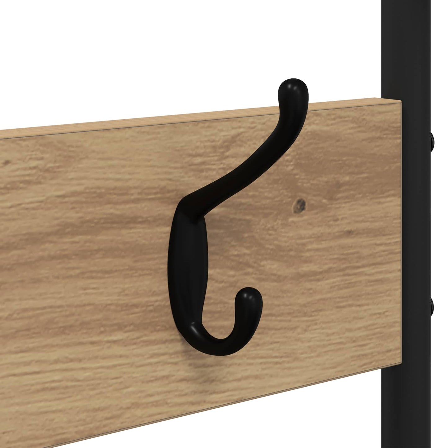 Knaggrekker med sko benk Artisan eik 143 x 30 x 199,5 cm