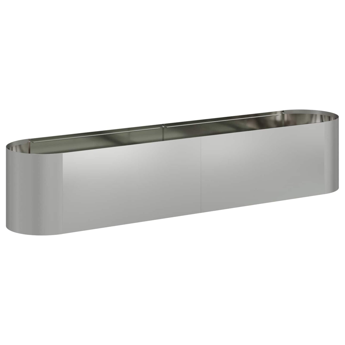 Hevet Hagebed Galvanisert stål 200 x 40 x 40 cm