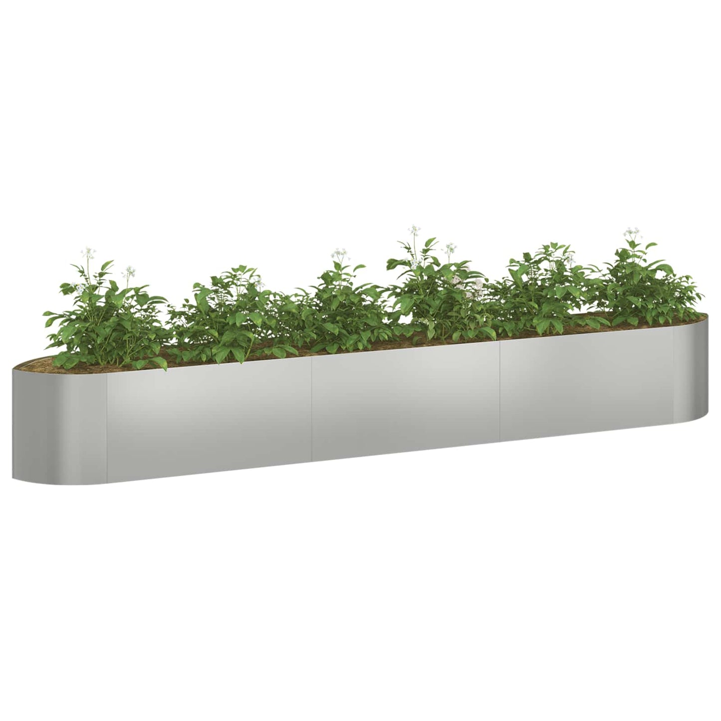 Hevet Hagebed Galvanisert stål 300 x 40 x 40 cm Stål
