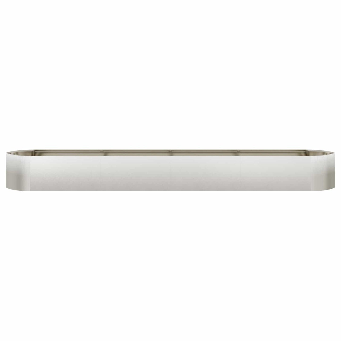 Hevet Hagebed Rustfritt stål 380 x 40 x 40 cm Stål