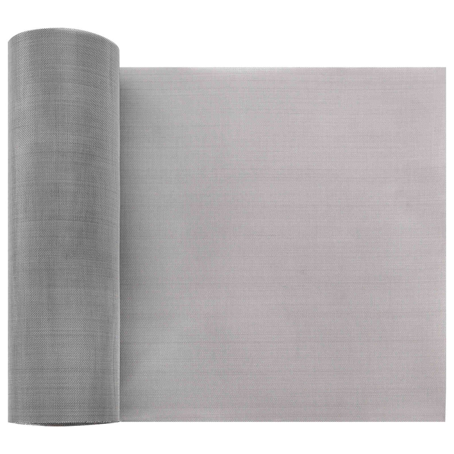Maskeskjerm 20 x 2000 cm 60 Mesh Rustfritt stål 201 Sølv
