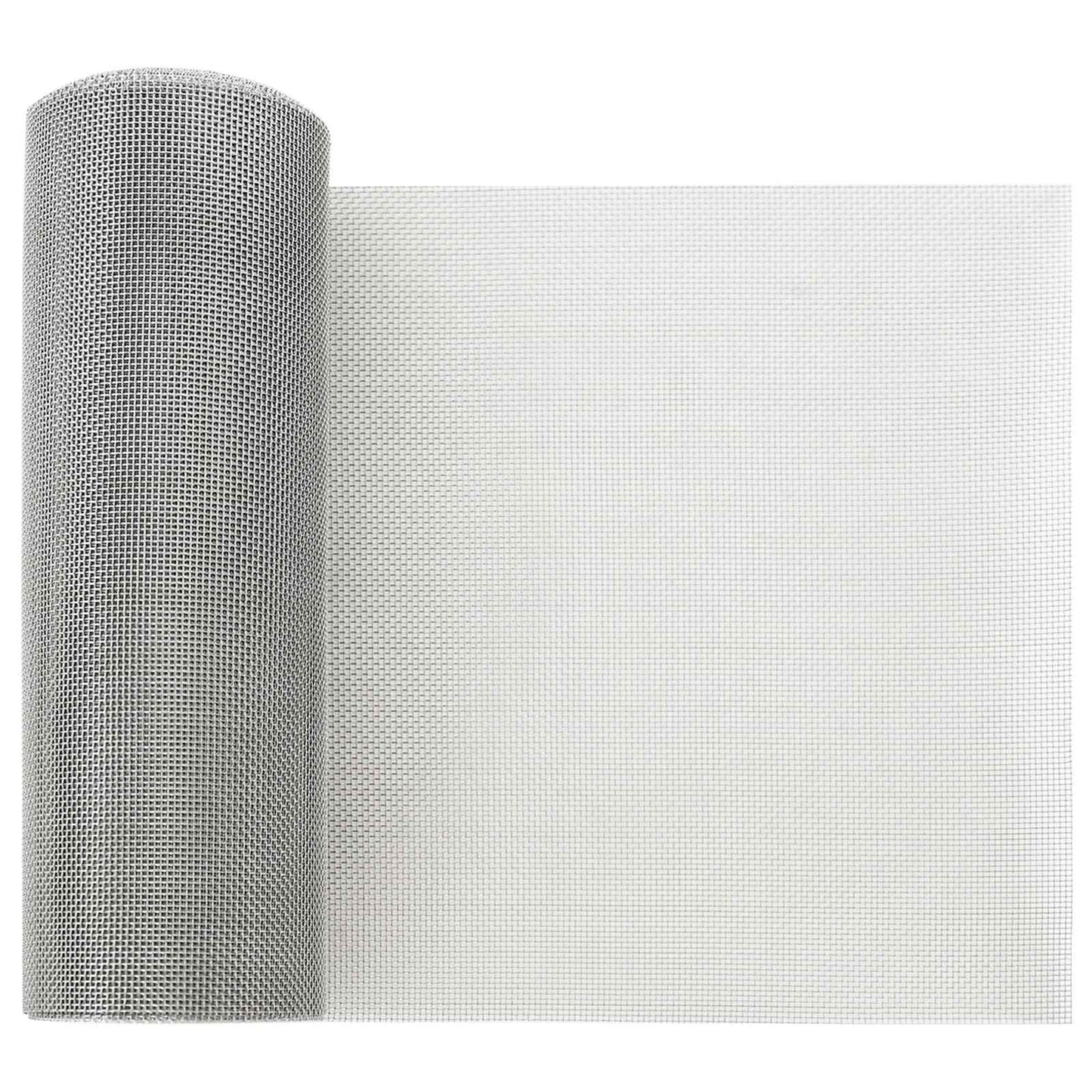 Maskeskjerm 20 x 2000 cm 18 mesh Rustfritt Stål 304 Sølv