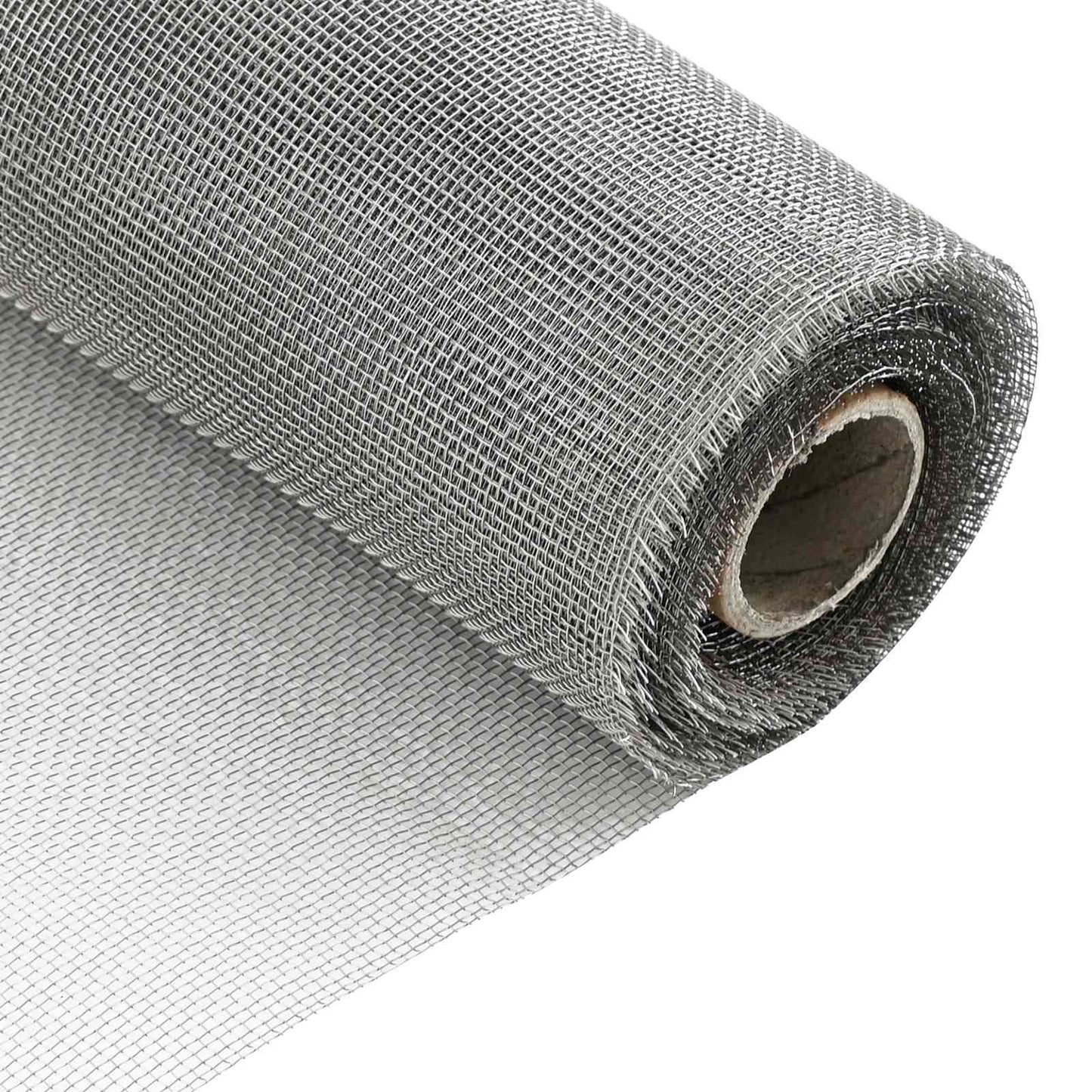 Maskeskjerm 120 x 500 cm 18 Mesh Rustfritt stål 201 Sølv