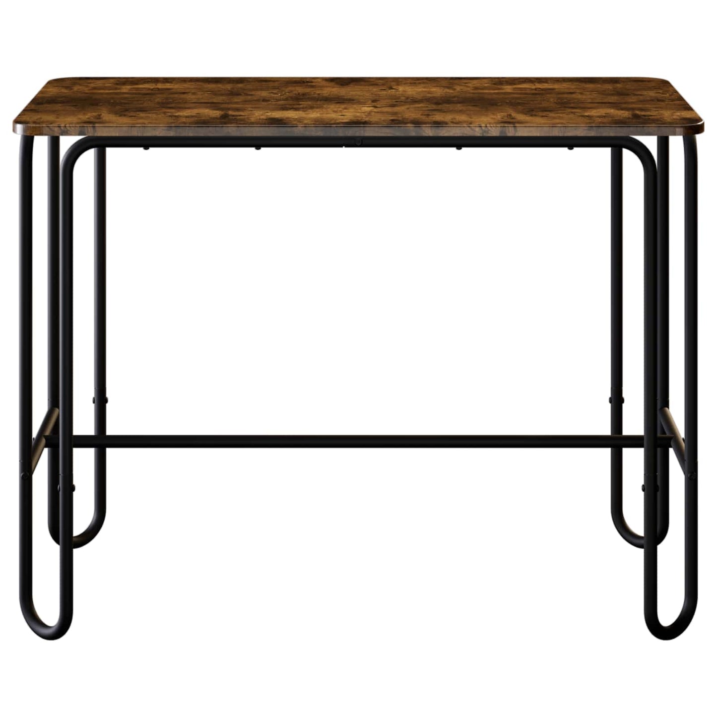 Spisebord 100 x 50 x 75 cm Konstruert tre Røkt Eik Rektangulær