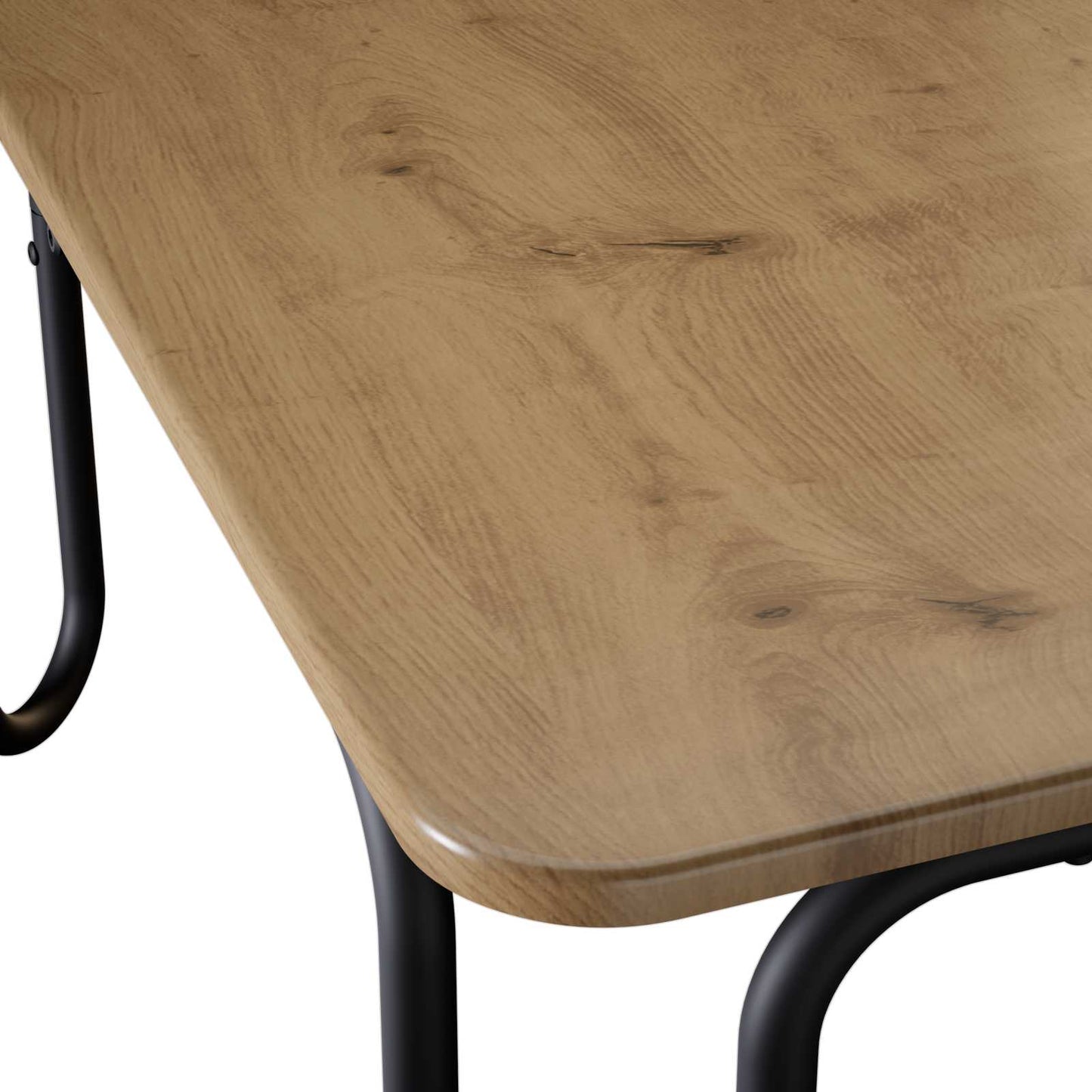 Kaffebord Artisan eik 59 x 59 x 45 cm Konstruert tre