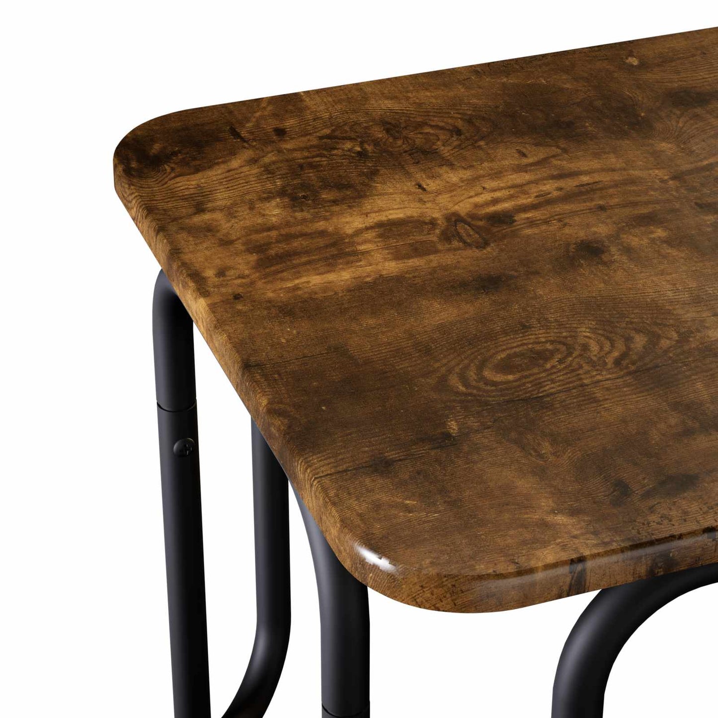 Kaffebord Røkt Eik 100 x 50 x 45 cm Konstruert tre