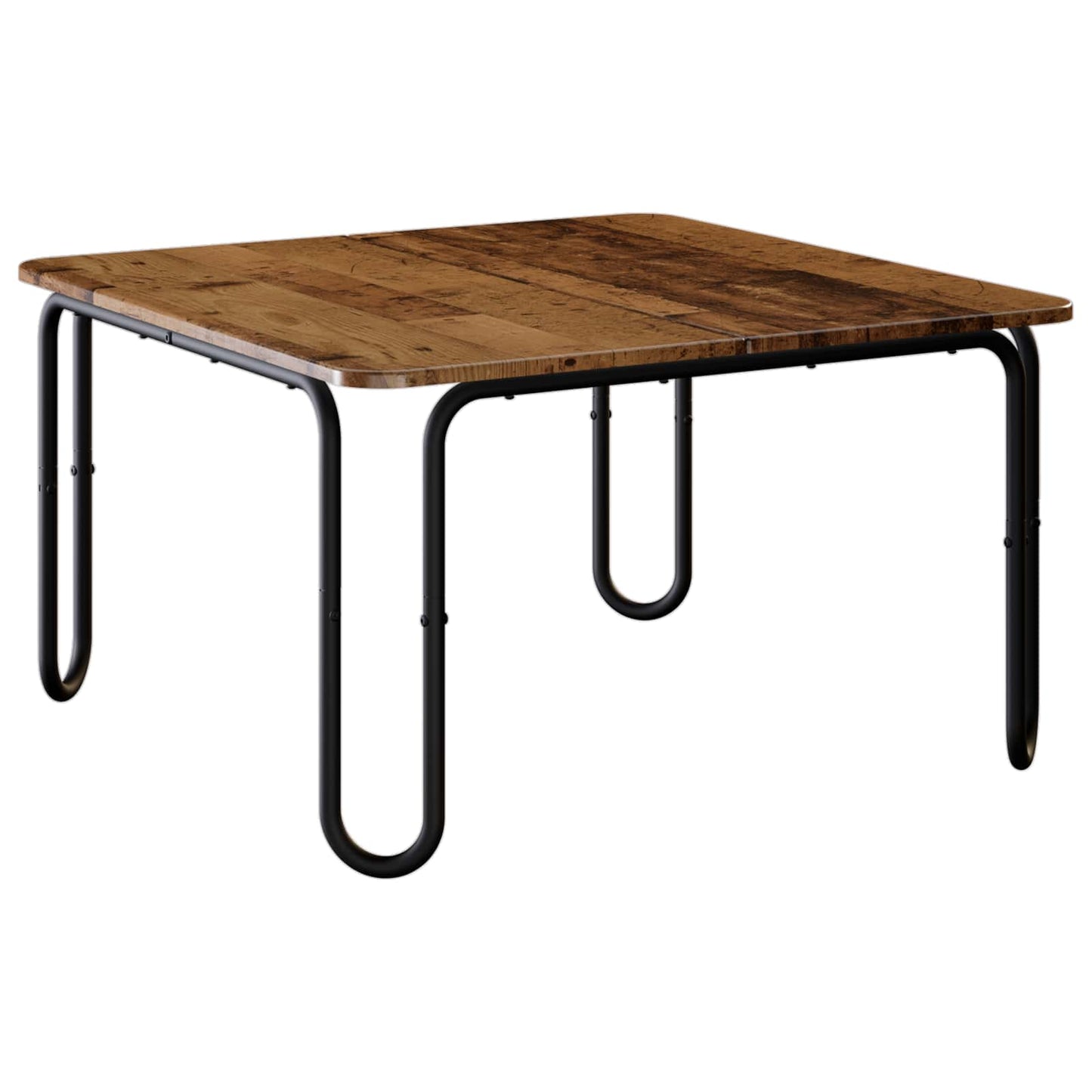 Kaffebord Gammelt tre 100 x 100 x 45 cm Konstruert tre