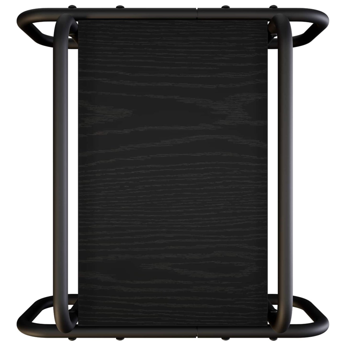 Kaffebord Svart eik 40 x 40 x 51 cm Konstruert tre