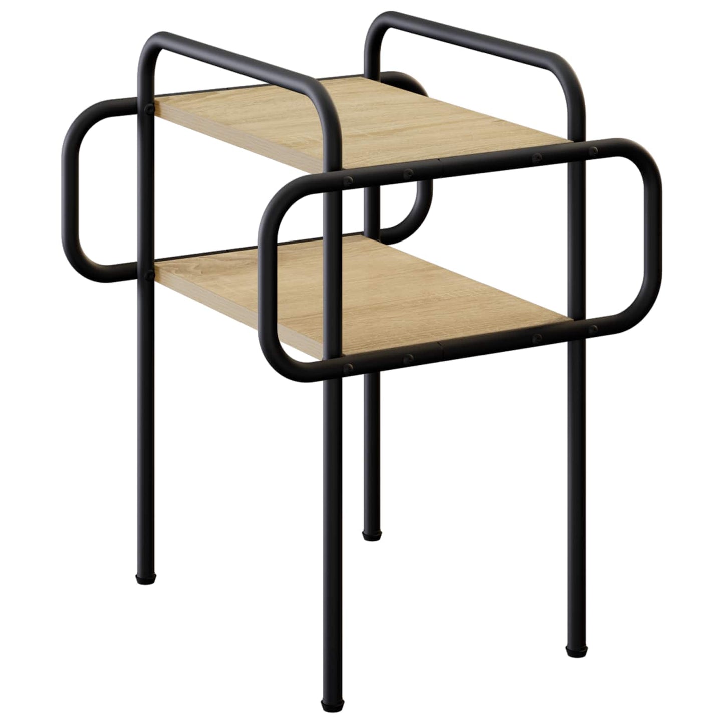 Kaffebord Sonoma eik 40 x 40 x 51 cm Konstruert tre