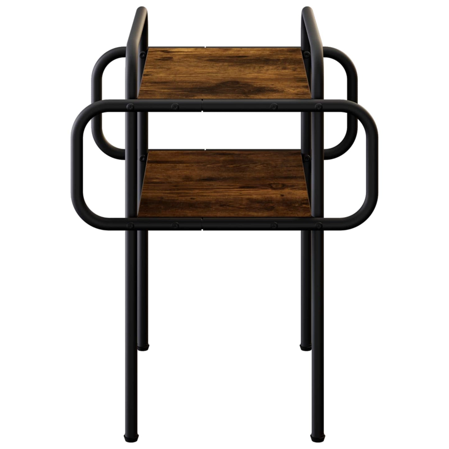 Kaffebord Røkt Eik 40 x 40 x 51 cm Konstruert tre