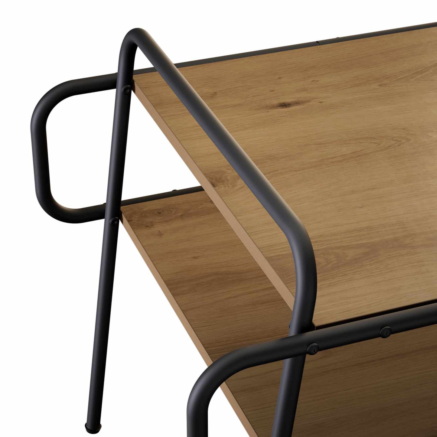 Kaffebord Artisan eik 40 x 40 x 51 cm Konstruert tre