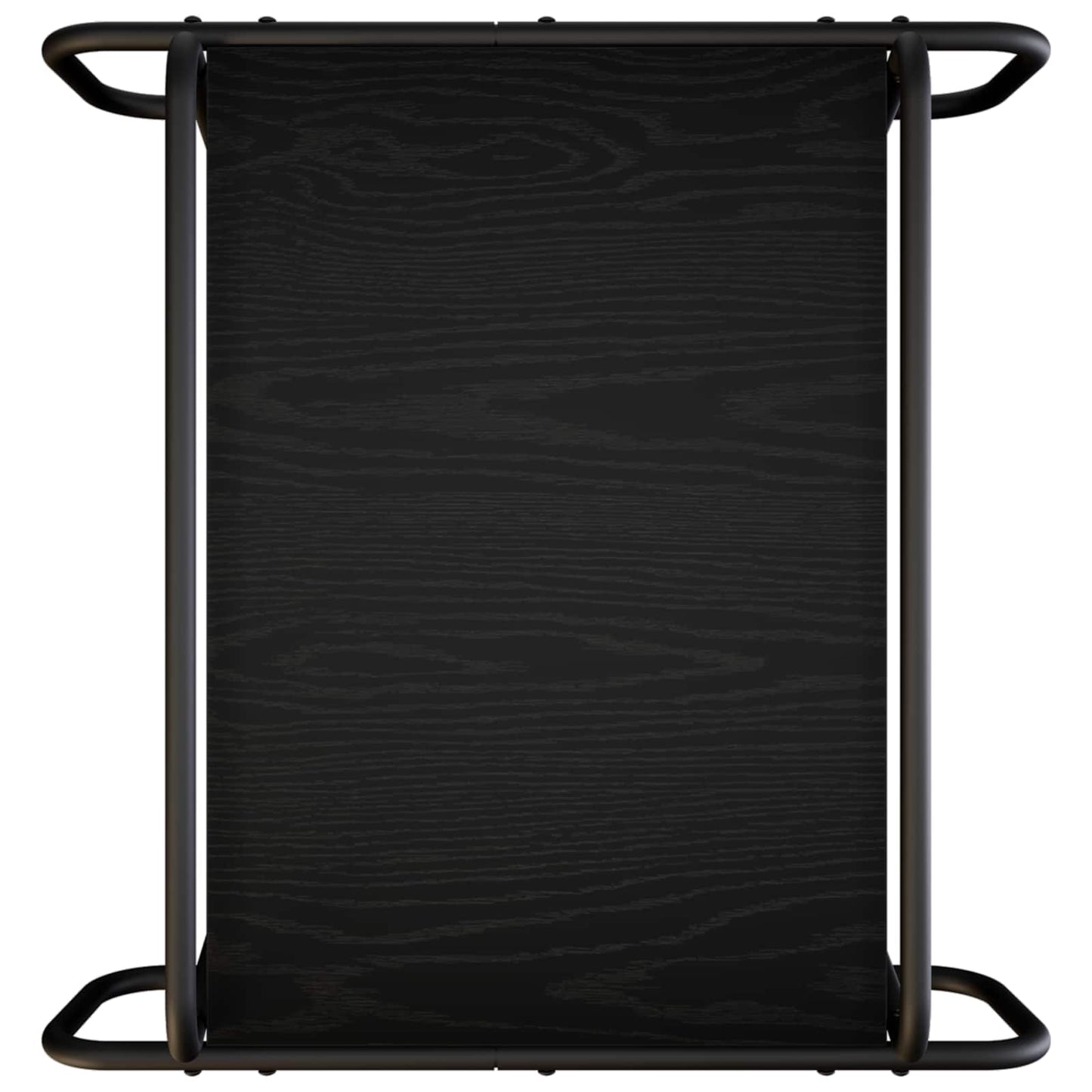 Kaffebord Svart eik 50 x 50 x 51 cm Konstruert tre