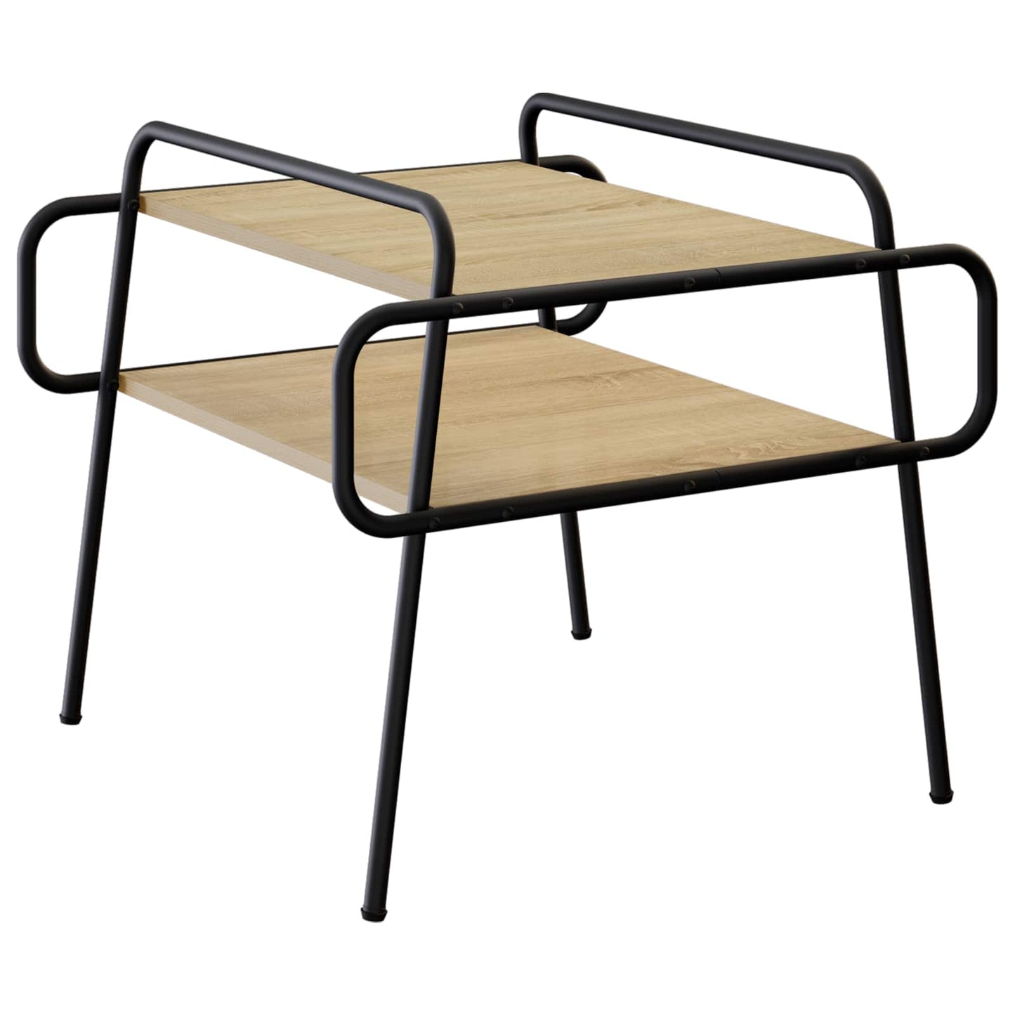 Kaffebord Sonoma eik 50 x 50 x 51 cm Konstruert tre