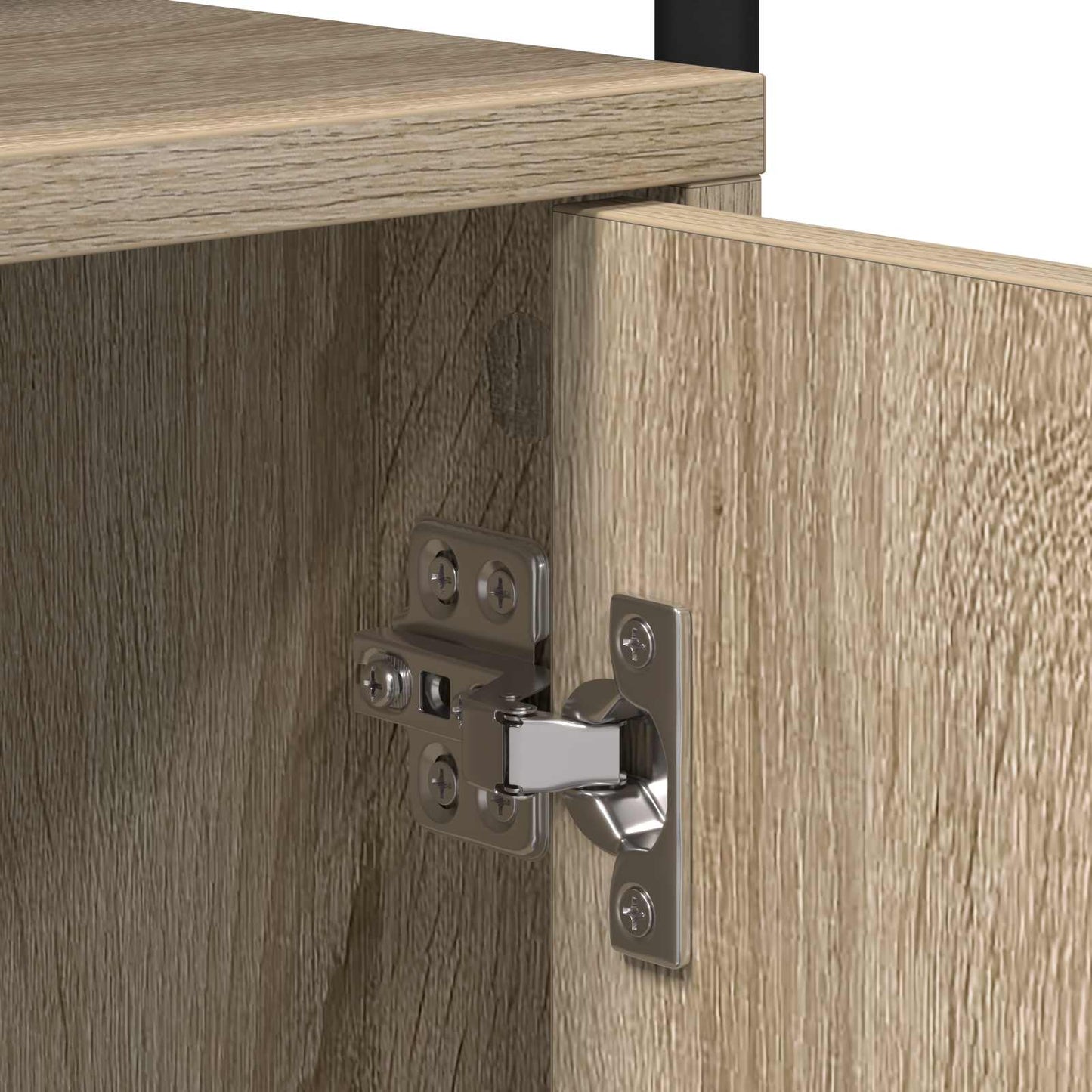 Nattbordskap 2 stk. Sonoma eik 35 x 36,5 x 61 cm Konstruert tre