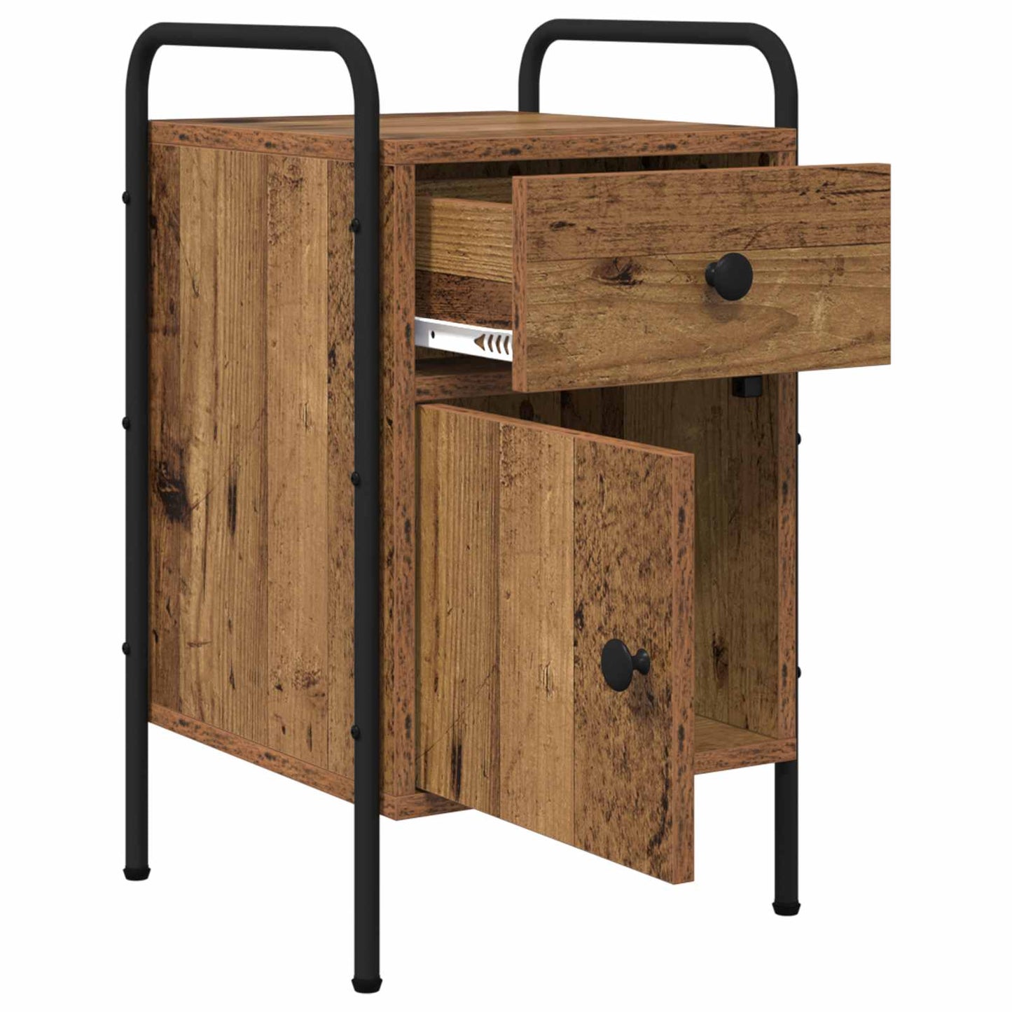Nattbordskap Gammelt tre 35 x 36,5 x 61 cm Konstruert tre
