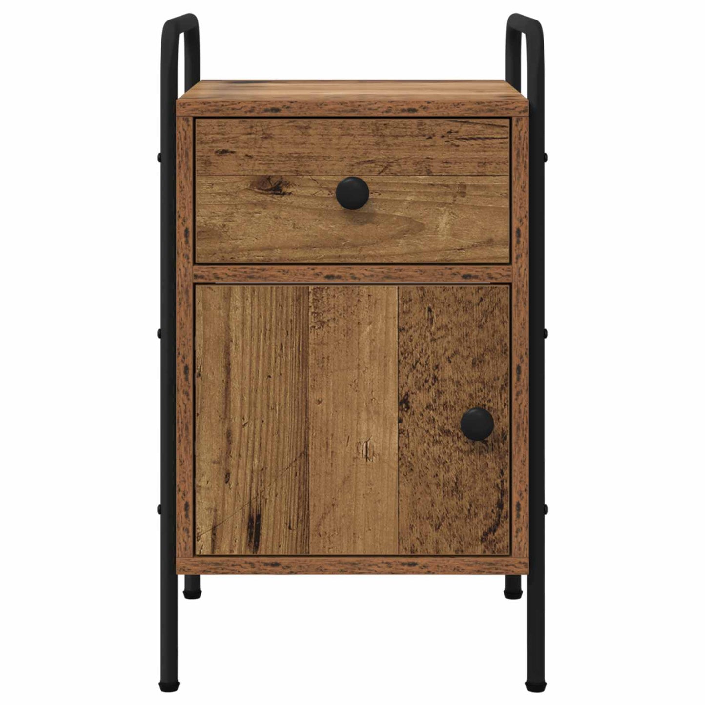 Nattbordskap 2 stk. Gammelt tre 35 x 36,5 x 61 cm