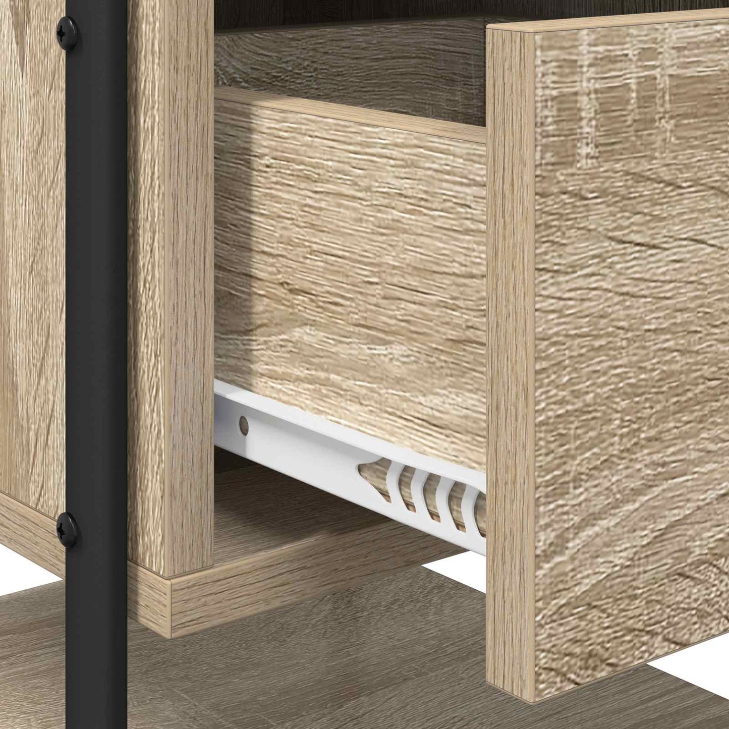 Nattbordskap Sonoma eik 35 x 36,5 x 47 cm Konstruert tre