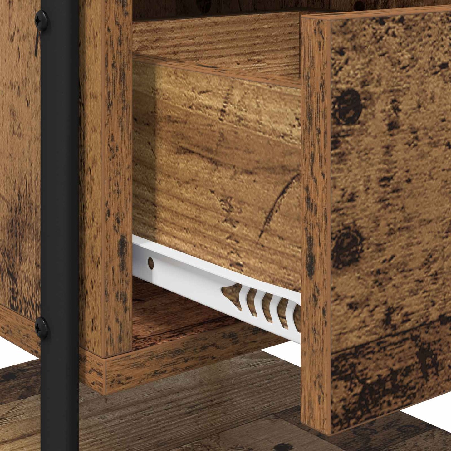 Nattbordskap Gammelt tre 35 x 36,5 x 47 cm Konstruert tre