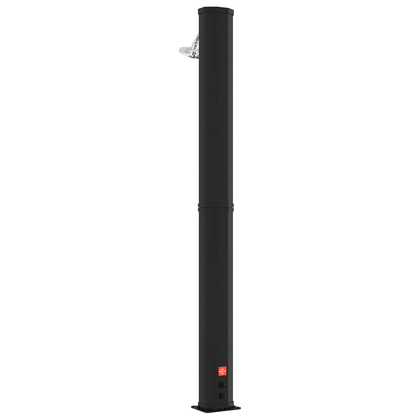 SolDusj med dusjhode og kran 40 l PVC, ABS, Sinklegering