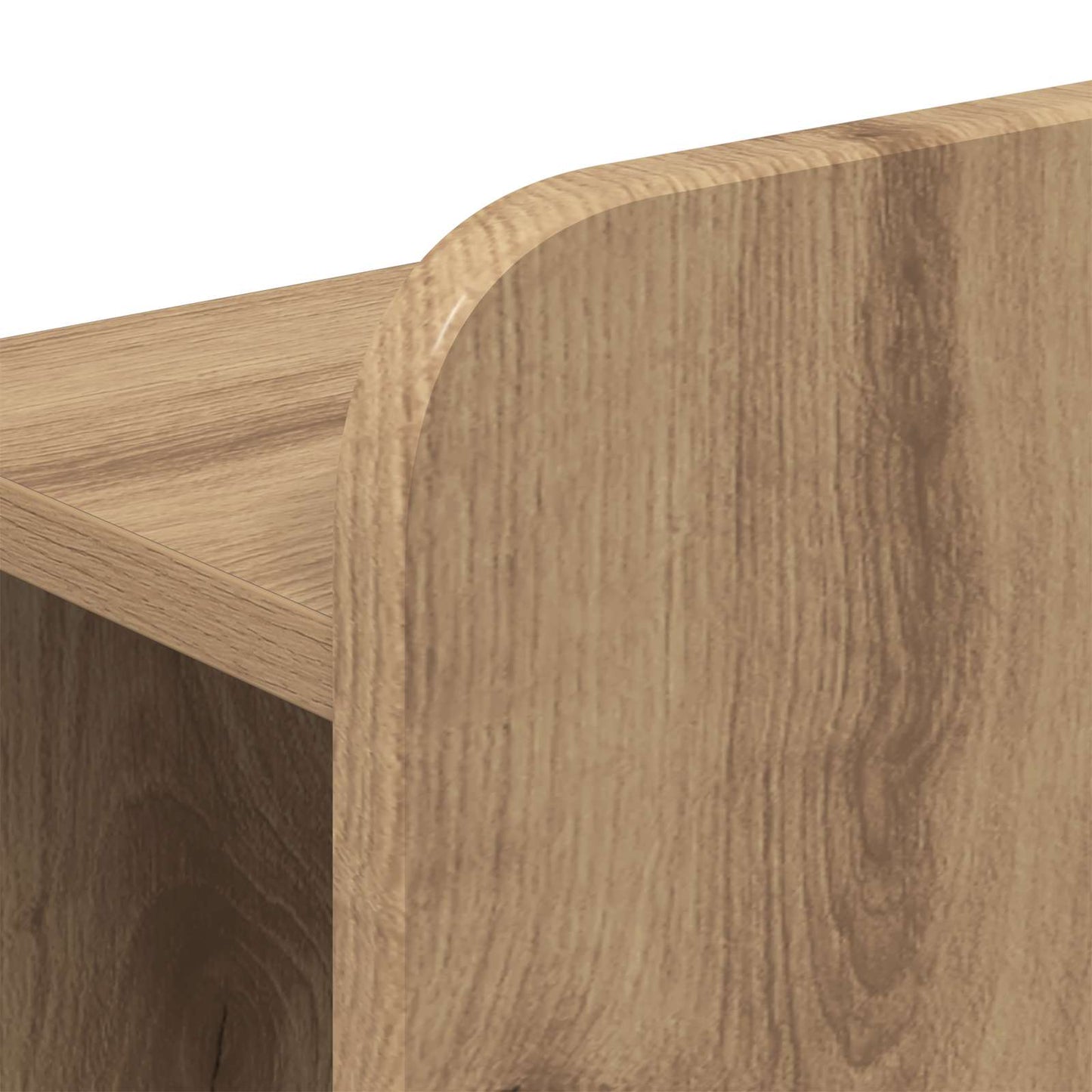 Sengeramme med oppbevaring Artisan eik 80 x 200 cm