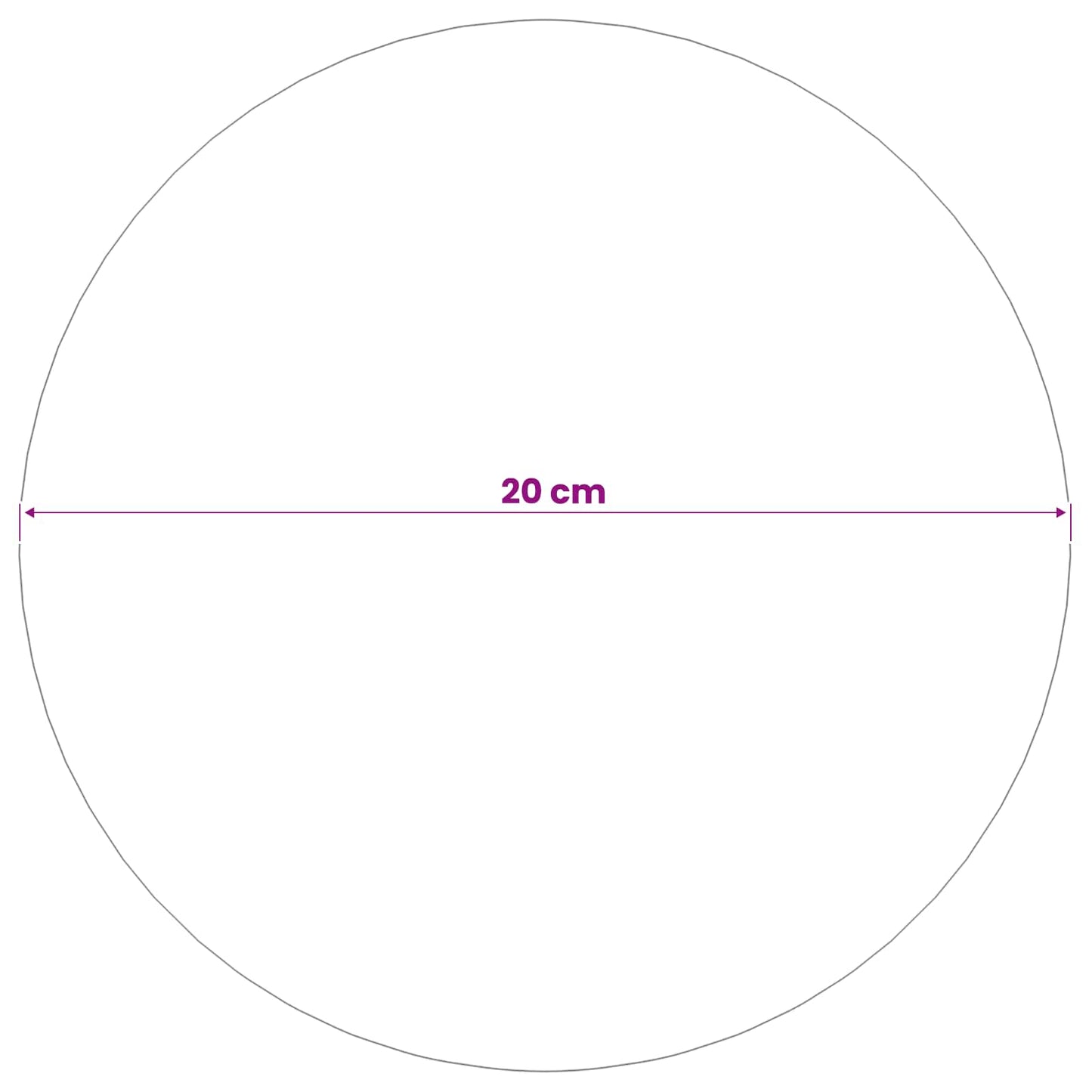 Børstet Ball Ø 20 cm Sølv Rustfritt stål 201