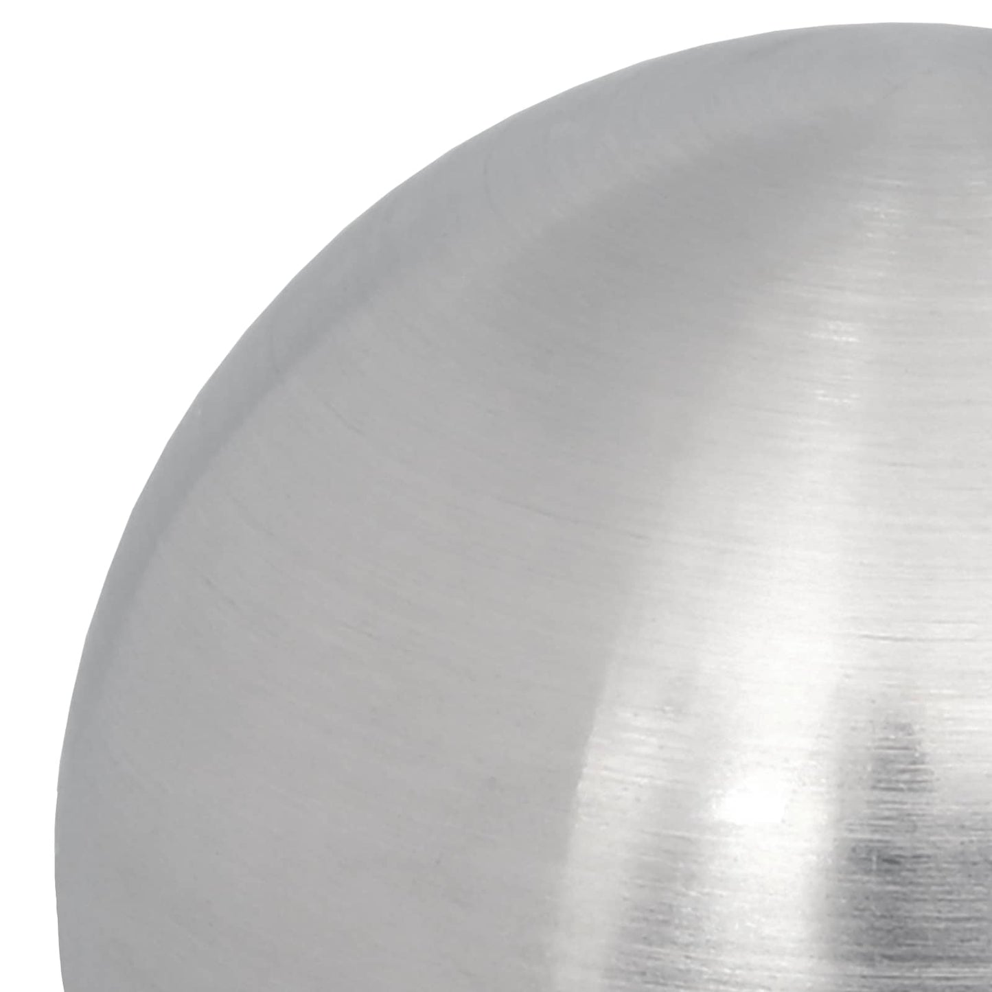 Børstet Ball Ø 37,5 cm Sølv Rustfritt stål 201