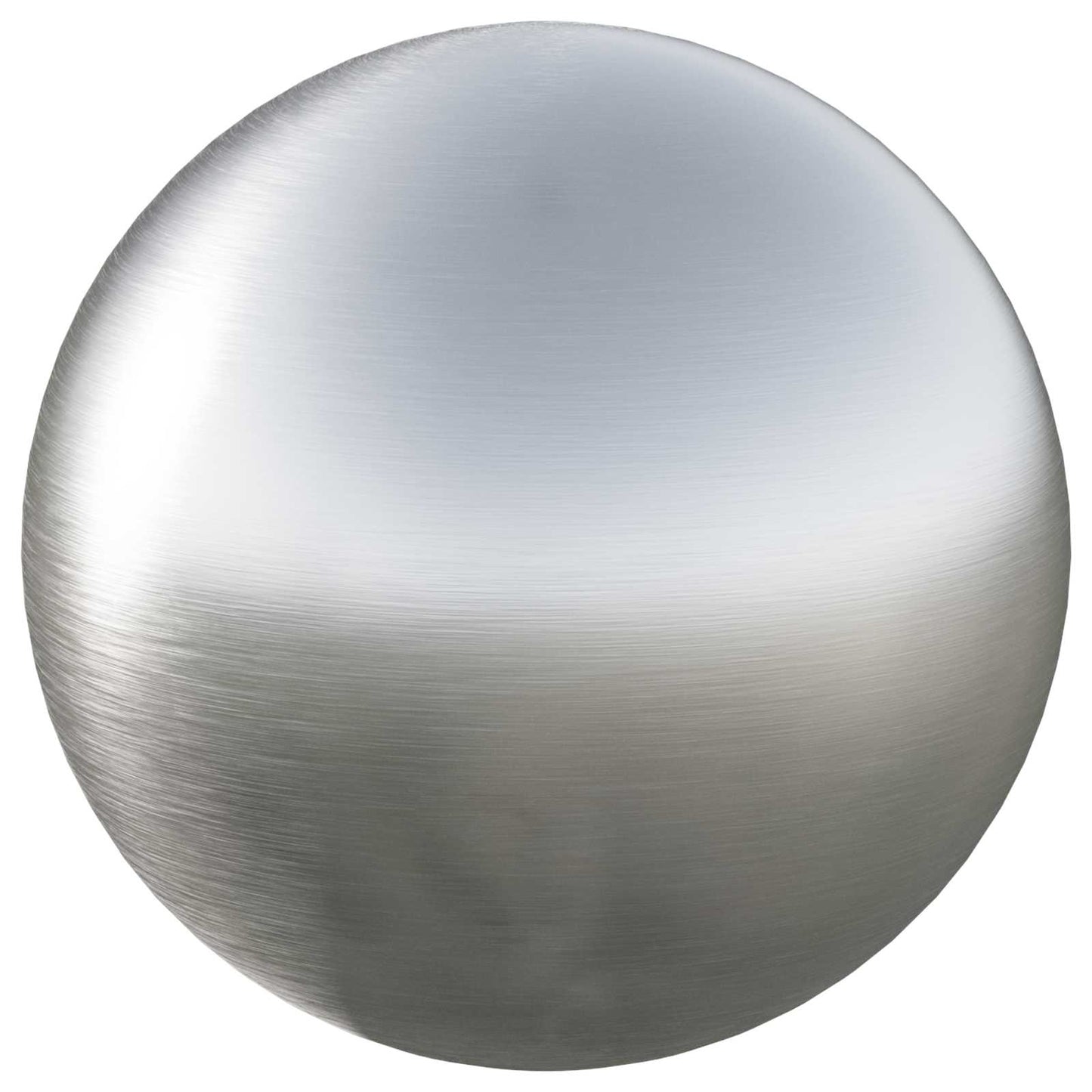 Børstet Ball Ø 47 cm Sølv Rustfritt stål 201