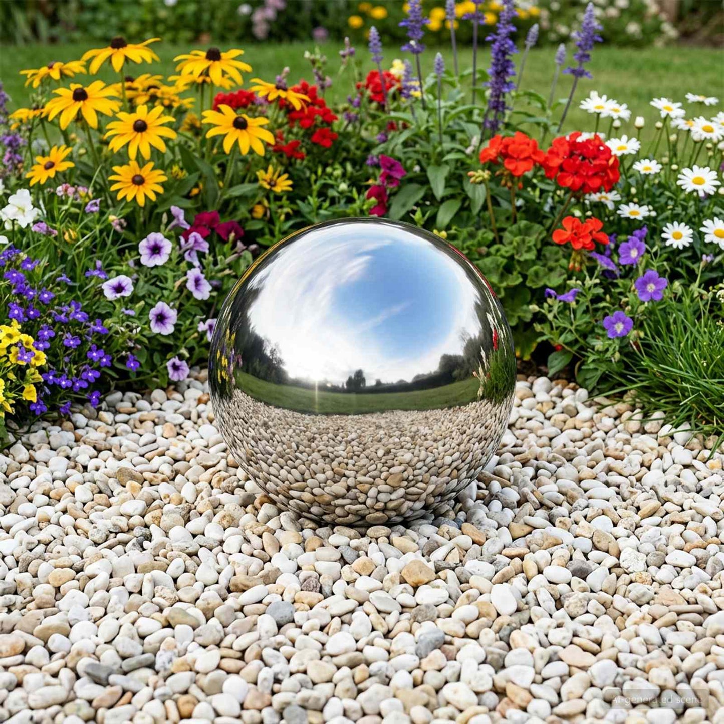 Speilball Ø 20 cm Sølv Rustfritt stål 201