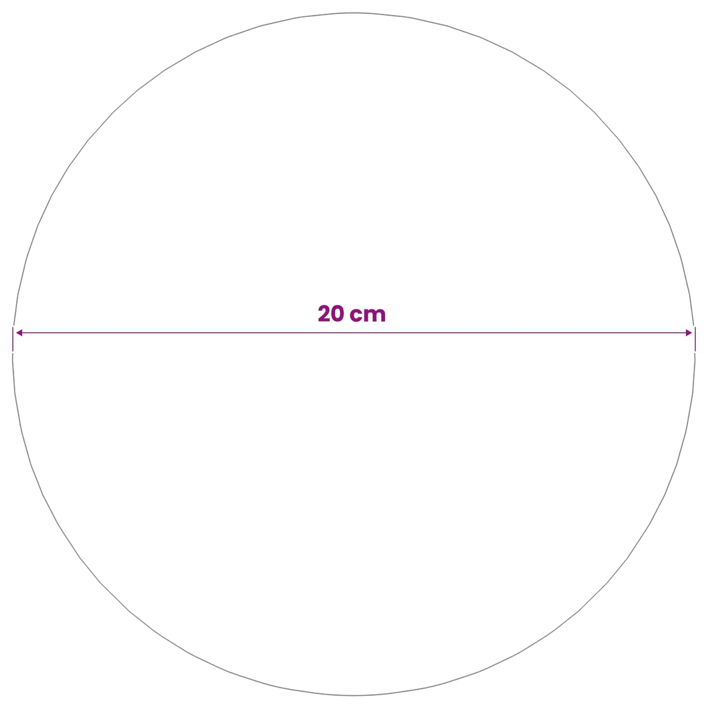 Speilball Ø 20 cm Sølv Rustfritt stål 201