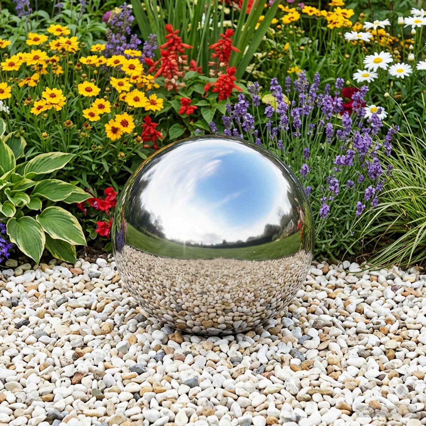 Speilball Ø 37,5 cm Sølv Rustfritt stål 201