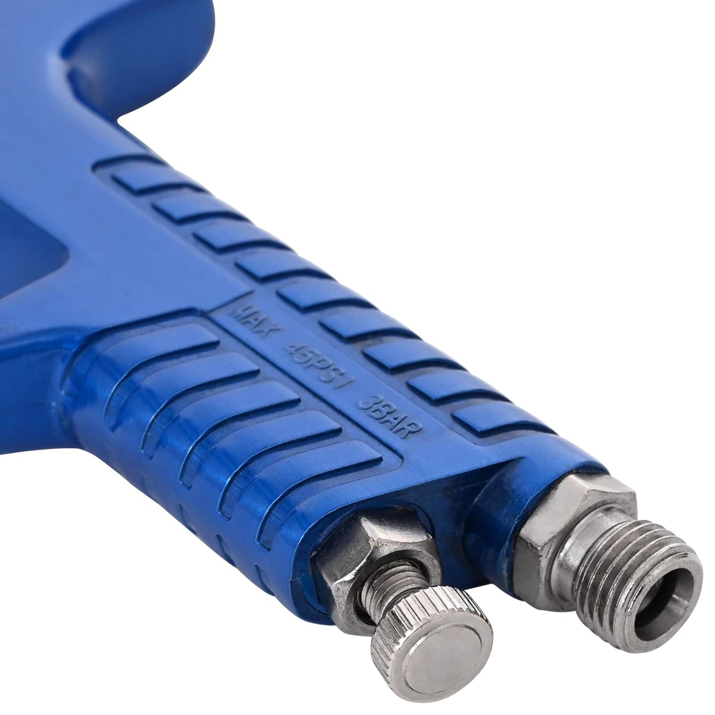 HVLP malepistol med 600 ml kopp 1,4 mm dyse 600 ml Blå og hvit