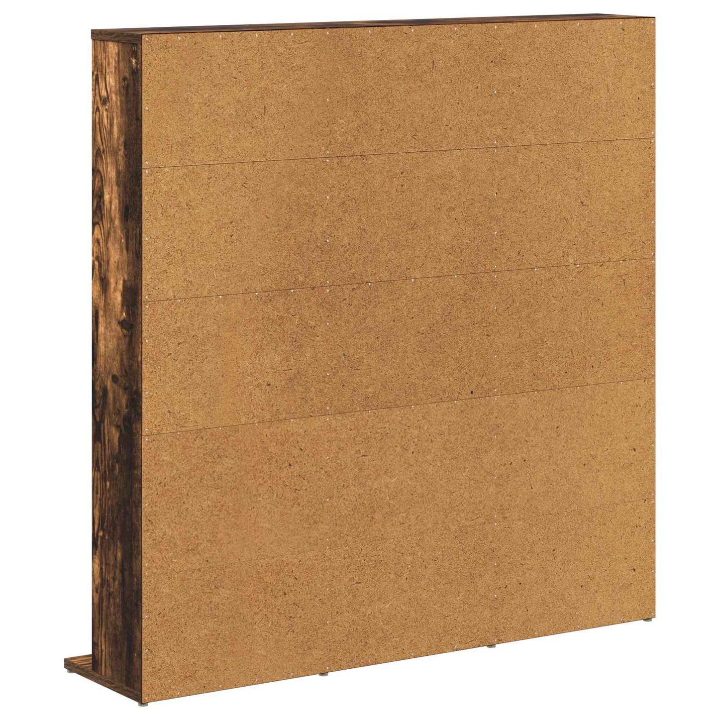 CD skap Røkt Eik 96 x 23,5 x 97,5 cm Konstruert tre