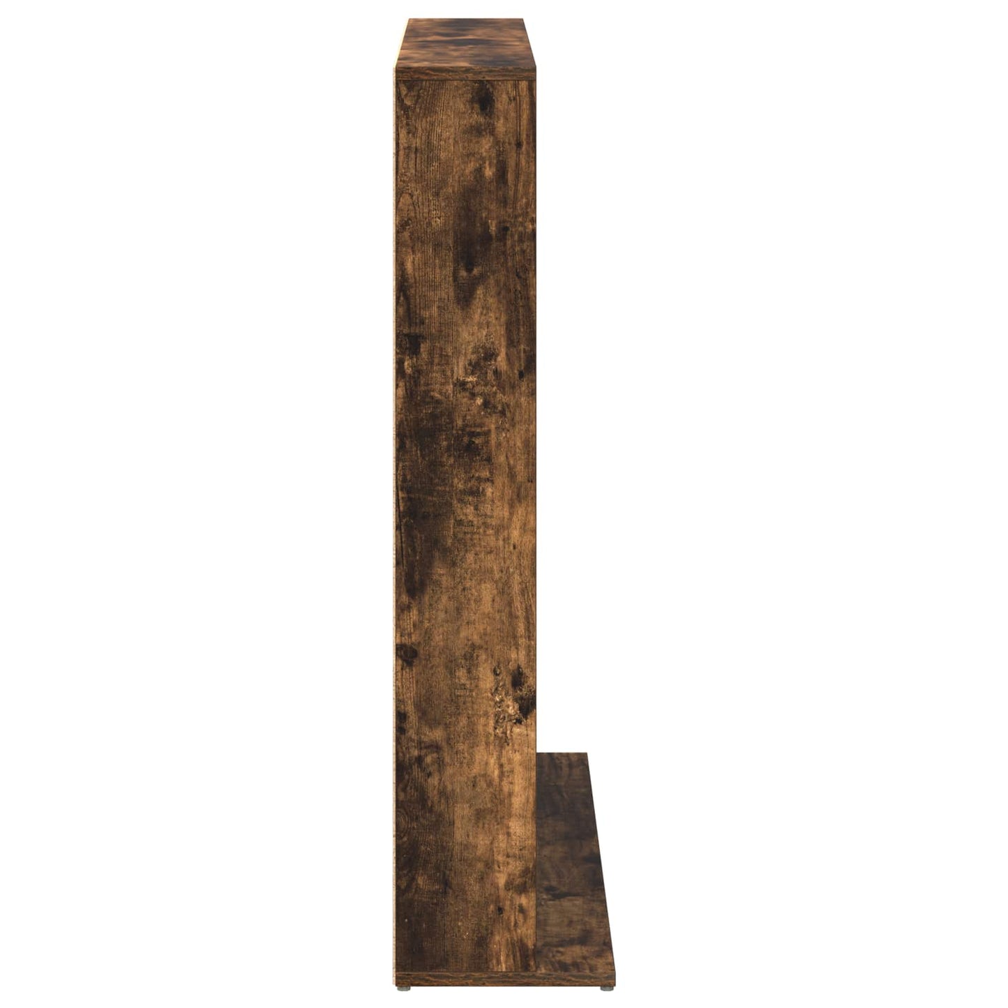 CD skap Røkt Eik 96 x 23,5 x 97,5 cm Konstruert tre