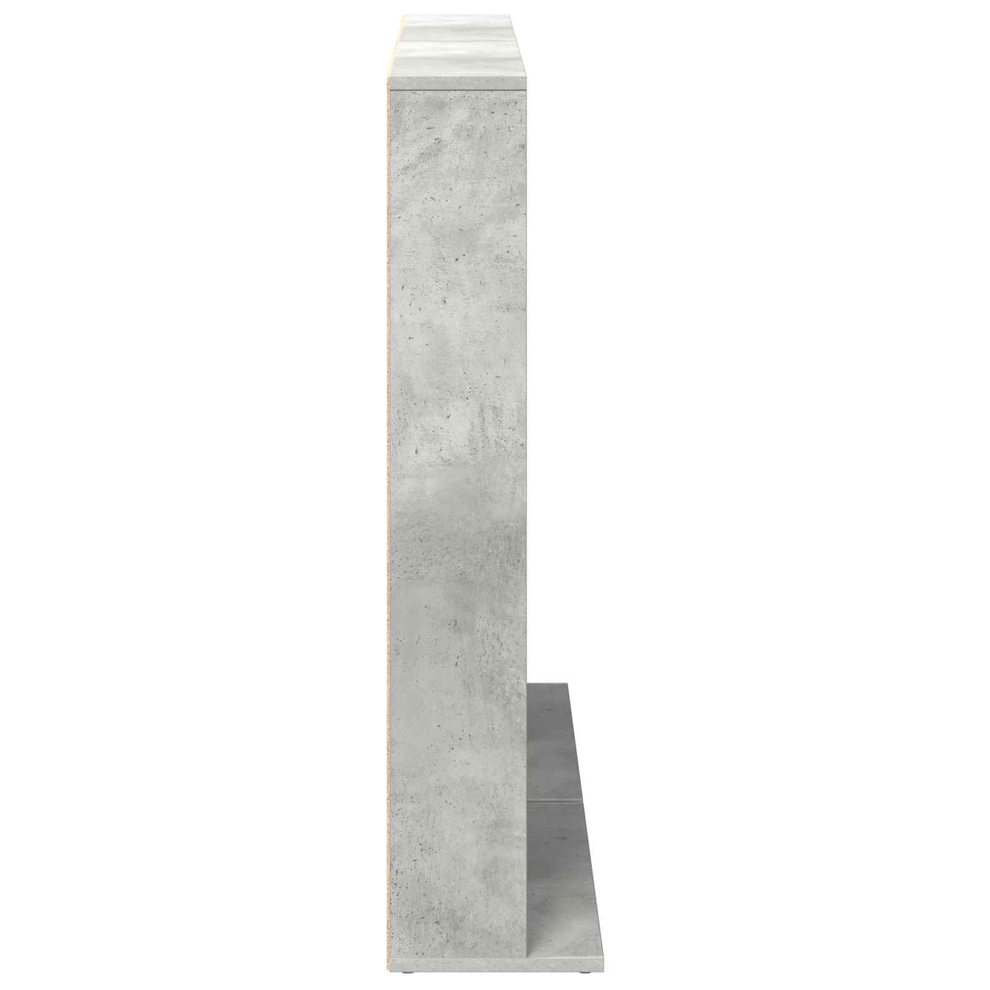CD skap 2 stk. Betonggrå 65 x 23,5 x 97,5 cm Konstruert tre