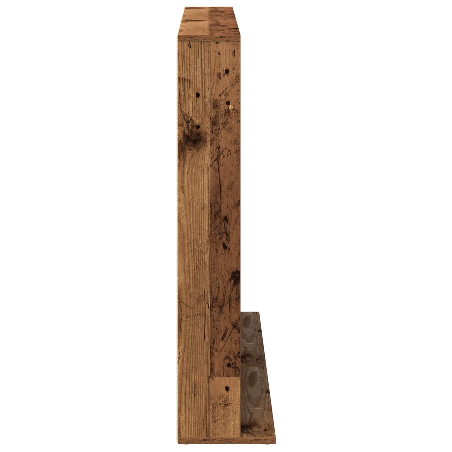 CD skap 2 stk. Gammelt tre 65 x 23,5 x 97,5 cm Konstruert tre