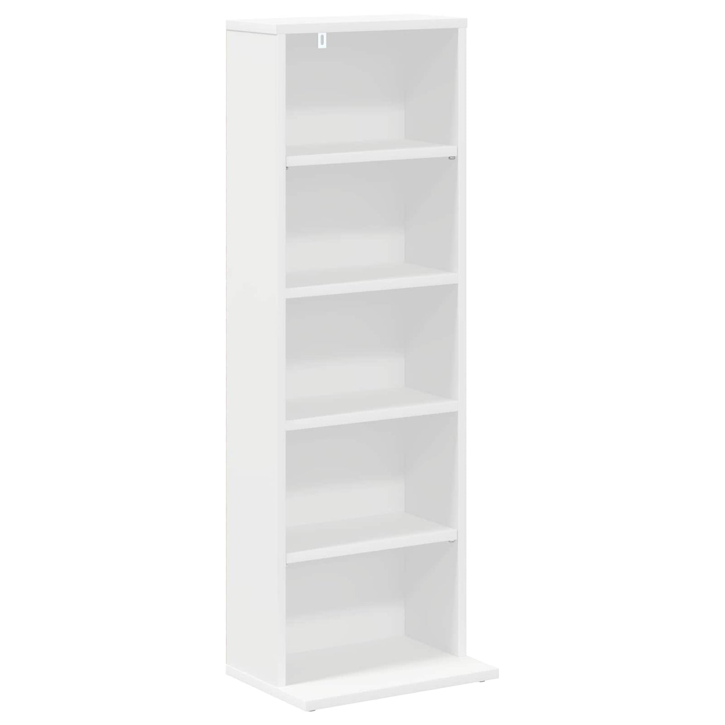 CD skap Hvit 33 x 23,5 x 97,5 cm Konstruert tre
