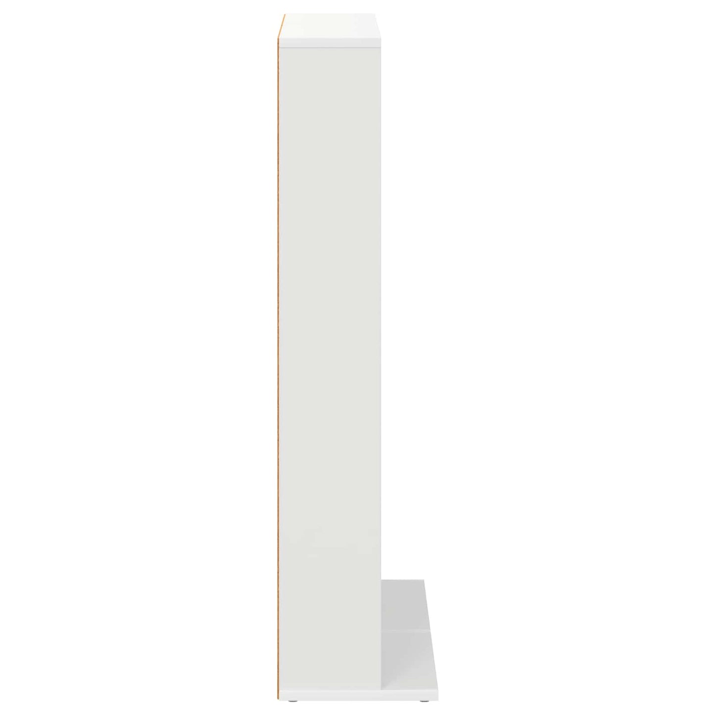 CD skap 2 stk. Hvit 33 x 23,5 x 97,5 cm Konstruert tre