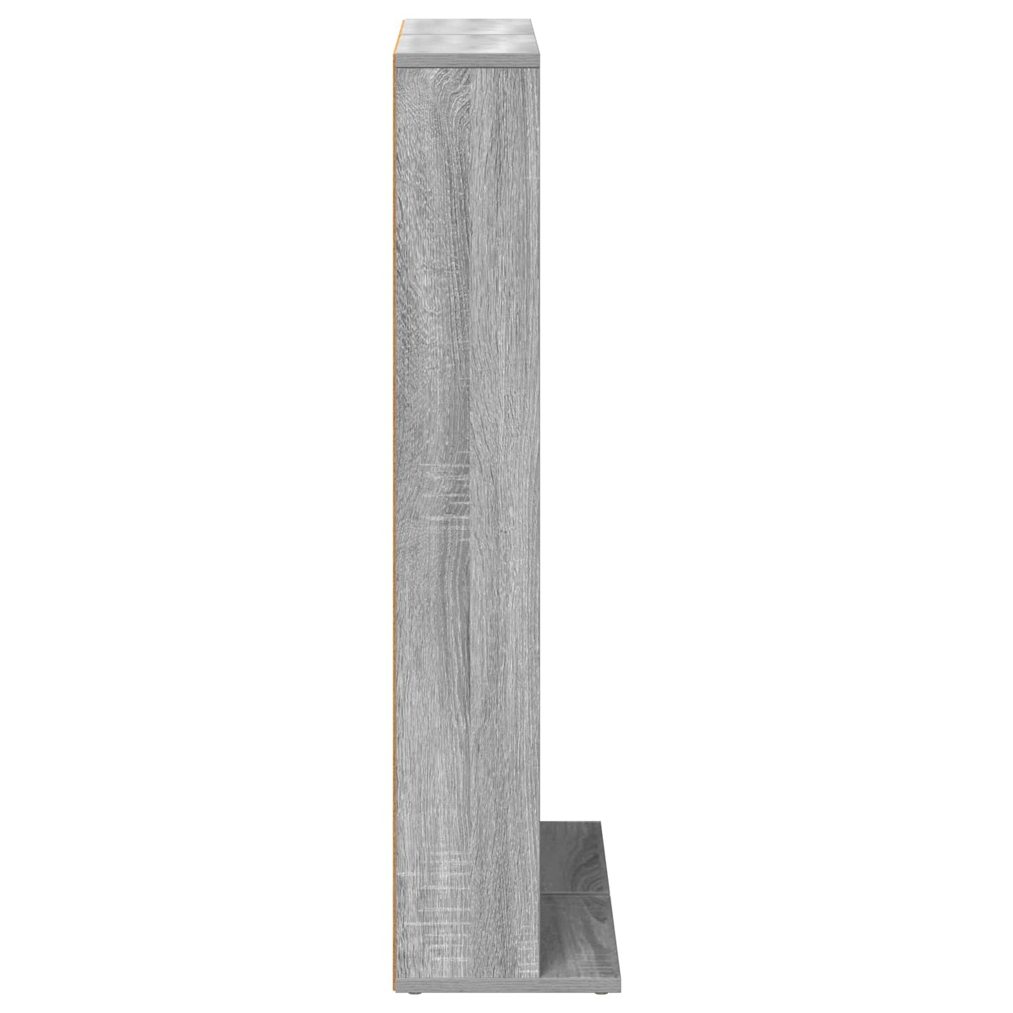 CD skap 2 stk. Grå Sonoma 33 x 23,5 x 97,5 cm Konstruert tre