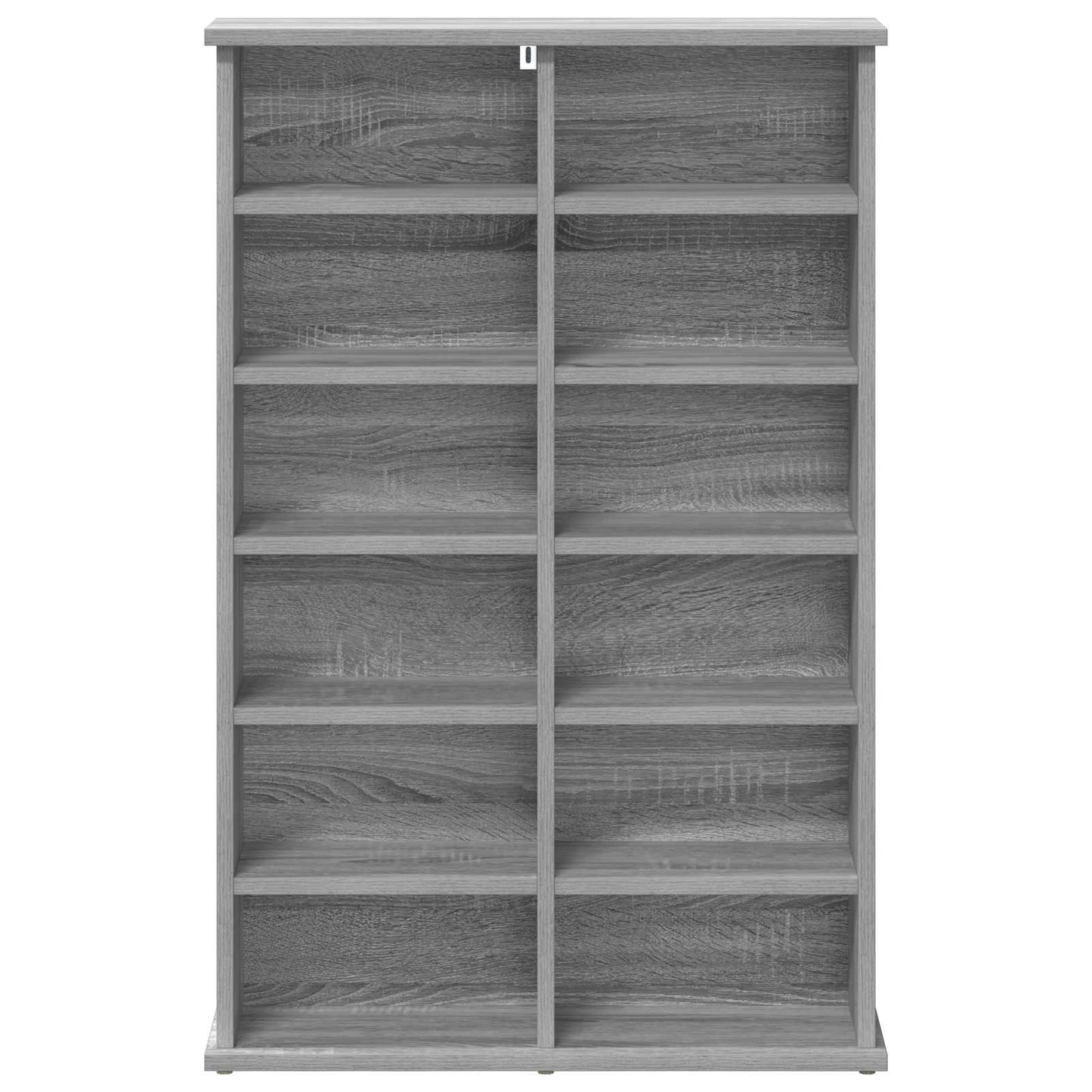 CD skap Grå Sonoma 60 x 17 x 92 cm Konstruert tre