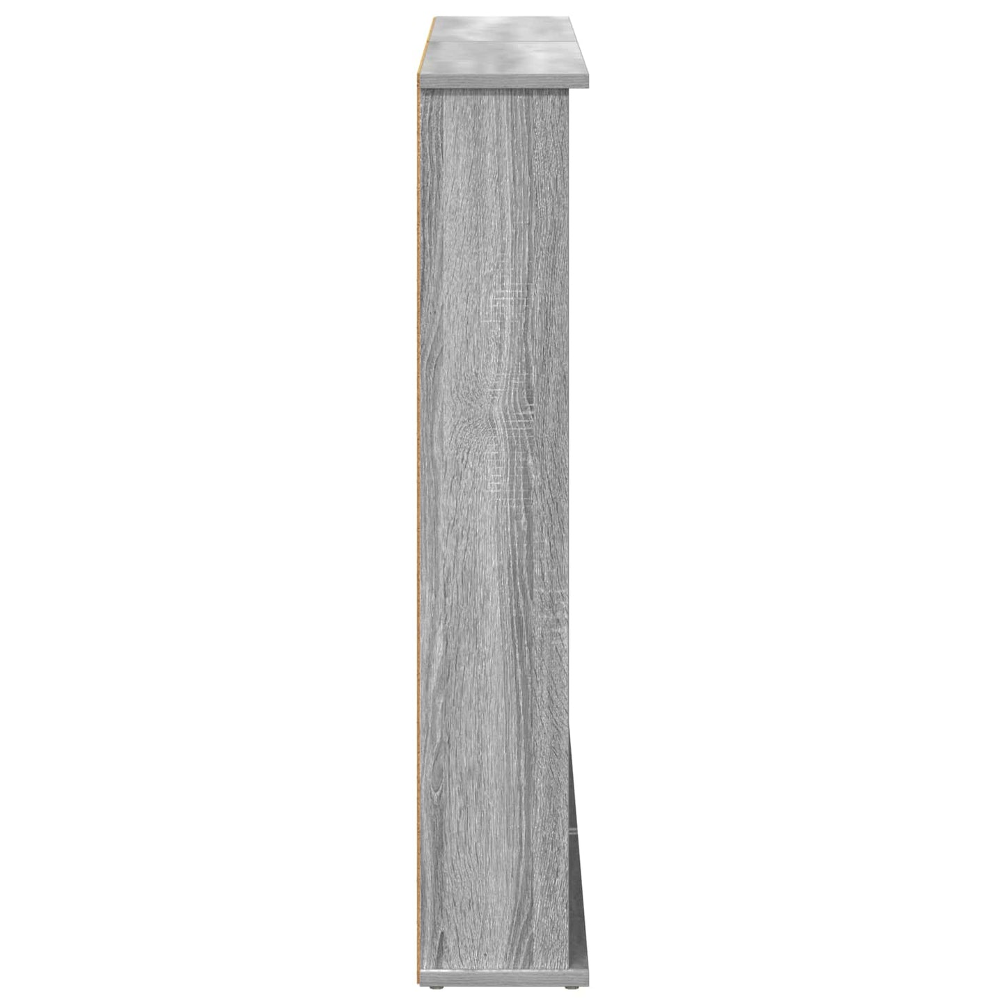 CD skap 2 stk. Grå Sonoma 60 x 17 x 92 cm Konstruert tre