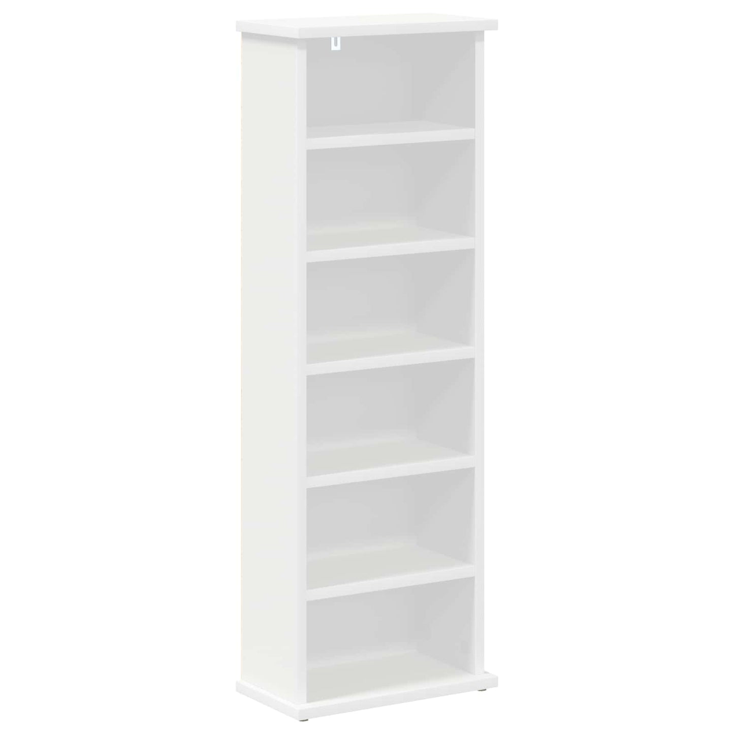 CD skap Hvit 60 x 17 x 92 cm Konstruert tre